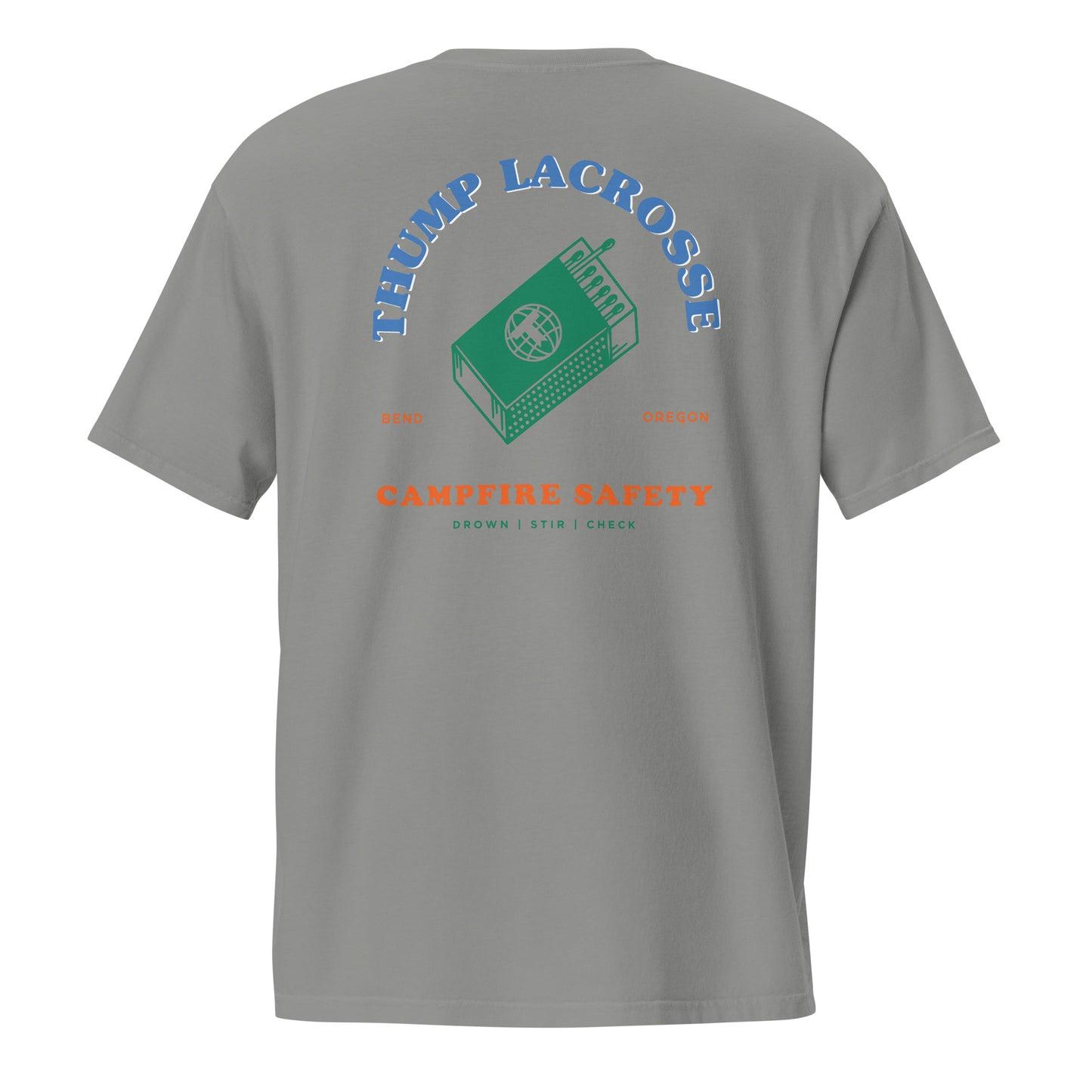 Adult Thump Lacrosse Comfort Colors Pocket Tee