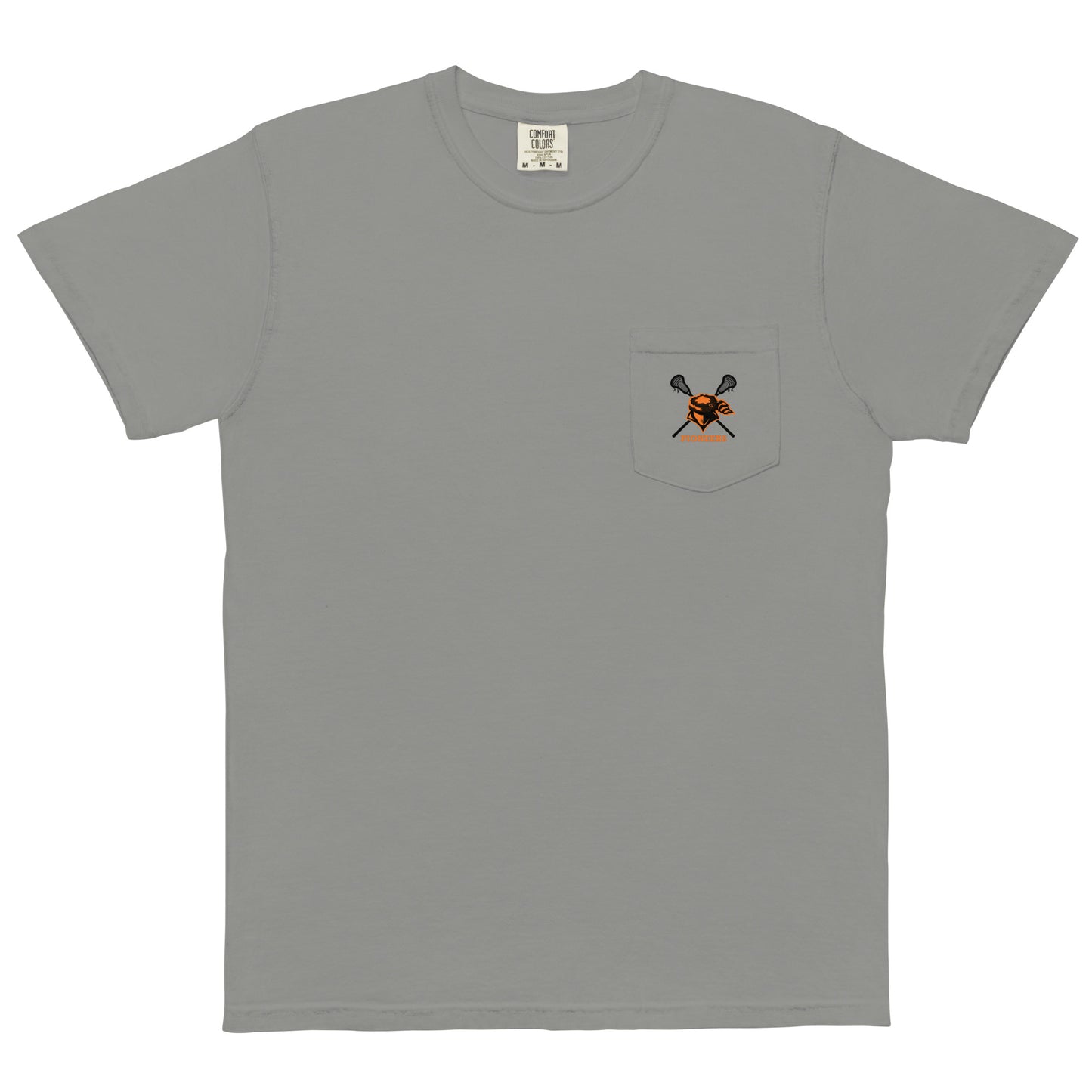 Adult Greeneville Lacrosse Comfort Colors Pocket Tee