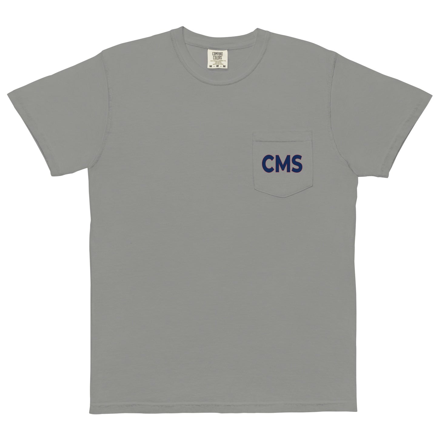 Adult CMS Comfort Colors Pocket Tee