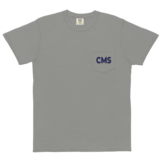 Adult CMS Comfort Colors Pocket Tee