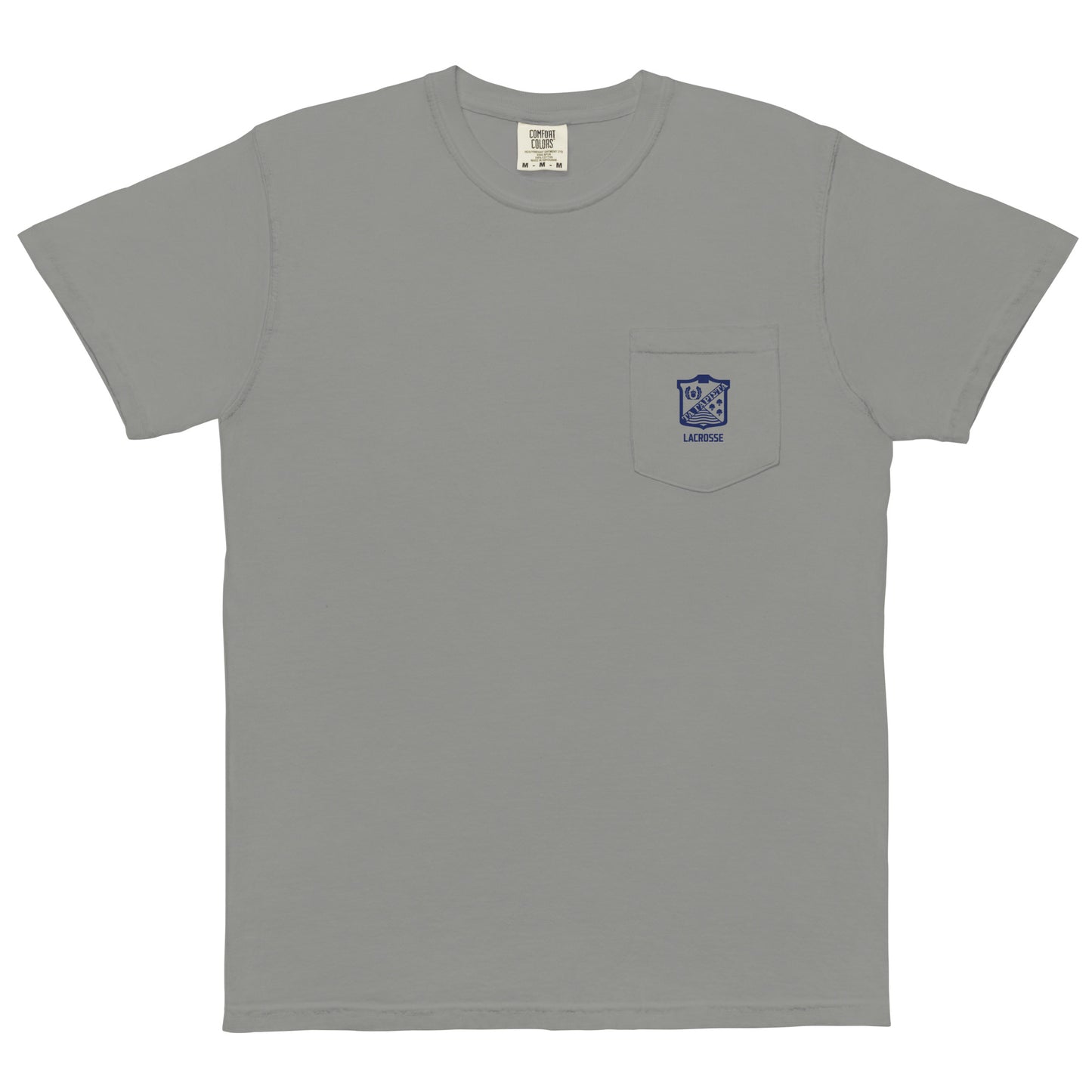 Adult OPRF Lacrosse Comfort Colors Pocket Tee