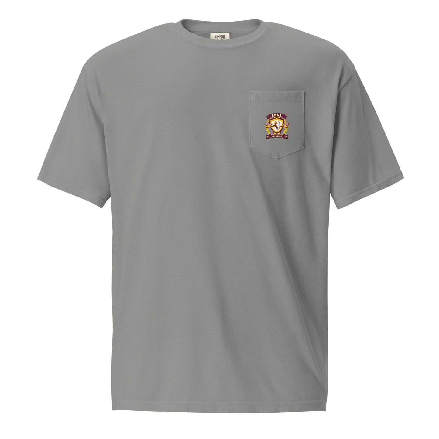 Adult Jessie Clark Lacrosse Comfort Colors Pocket Tee