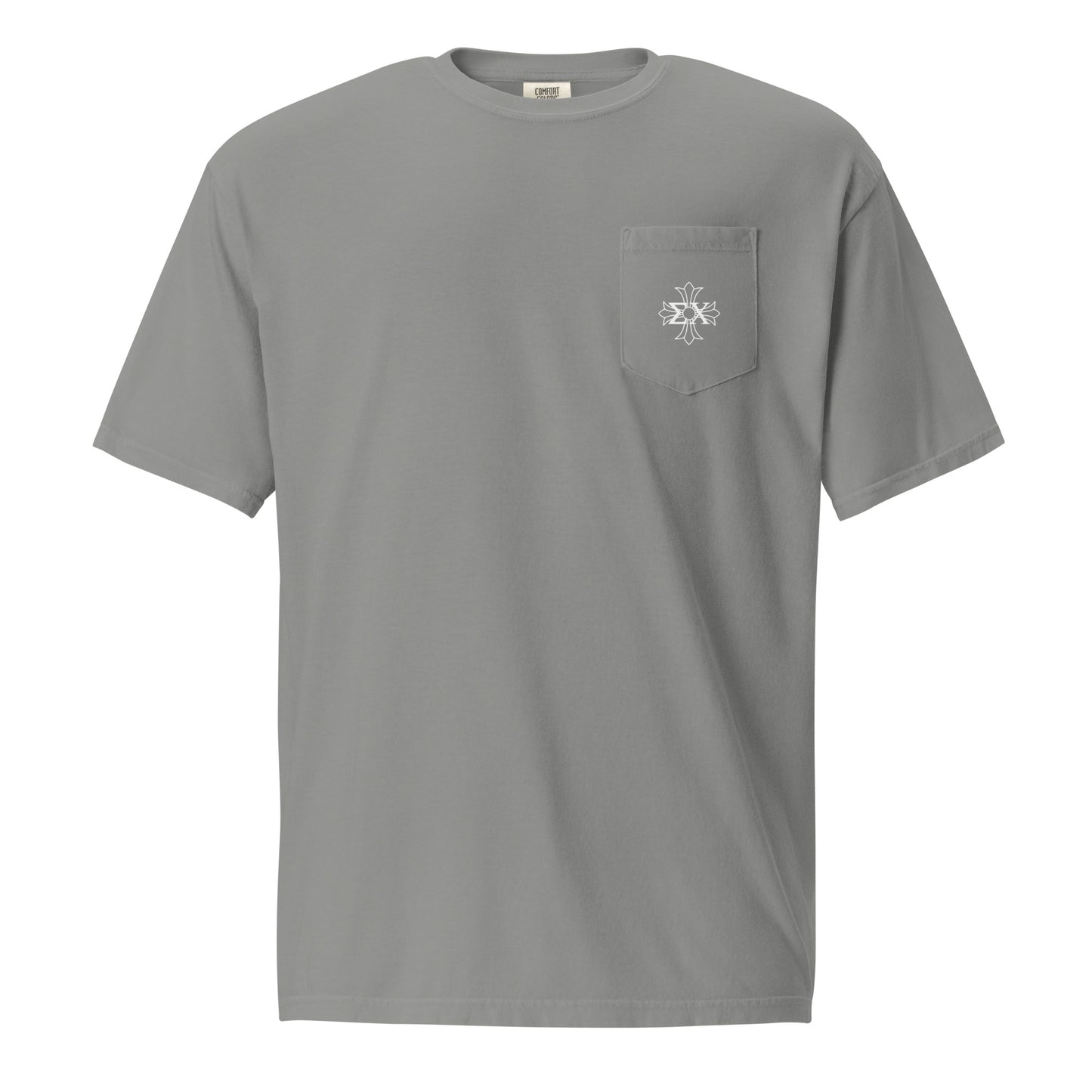 Adult Sigma Chi Beta Mu Comfort Colors Pocket Tee