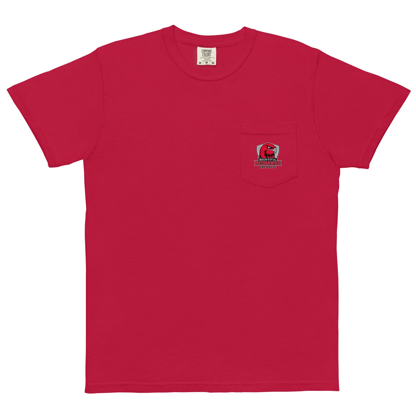 Adult Bountiful Lacrosse Comfort Colors Pocket Tee