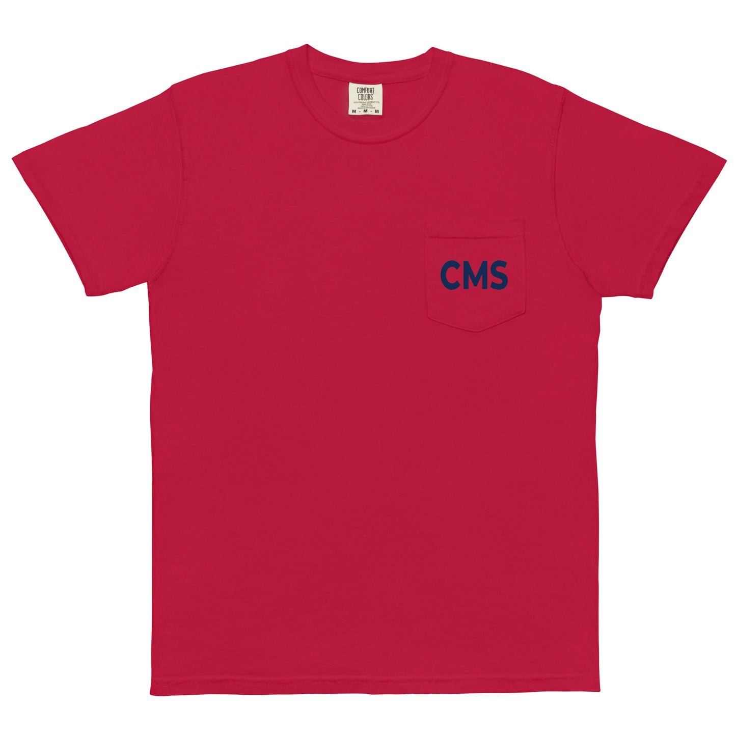 Adult CMS Comfort Colors Pocket Tee