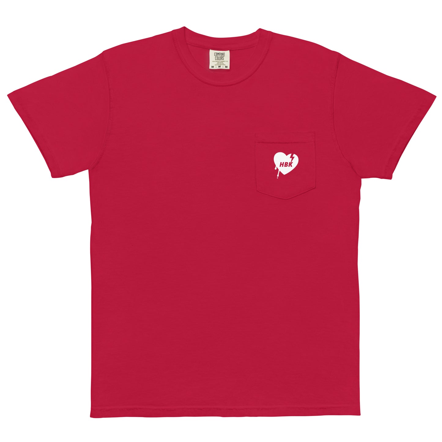 Adult HBK Lacrosse Comfort Colors Pocket Tee