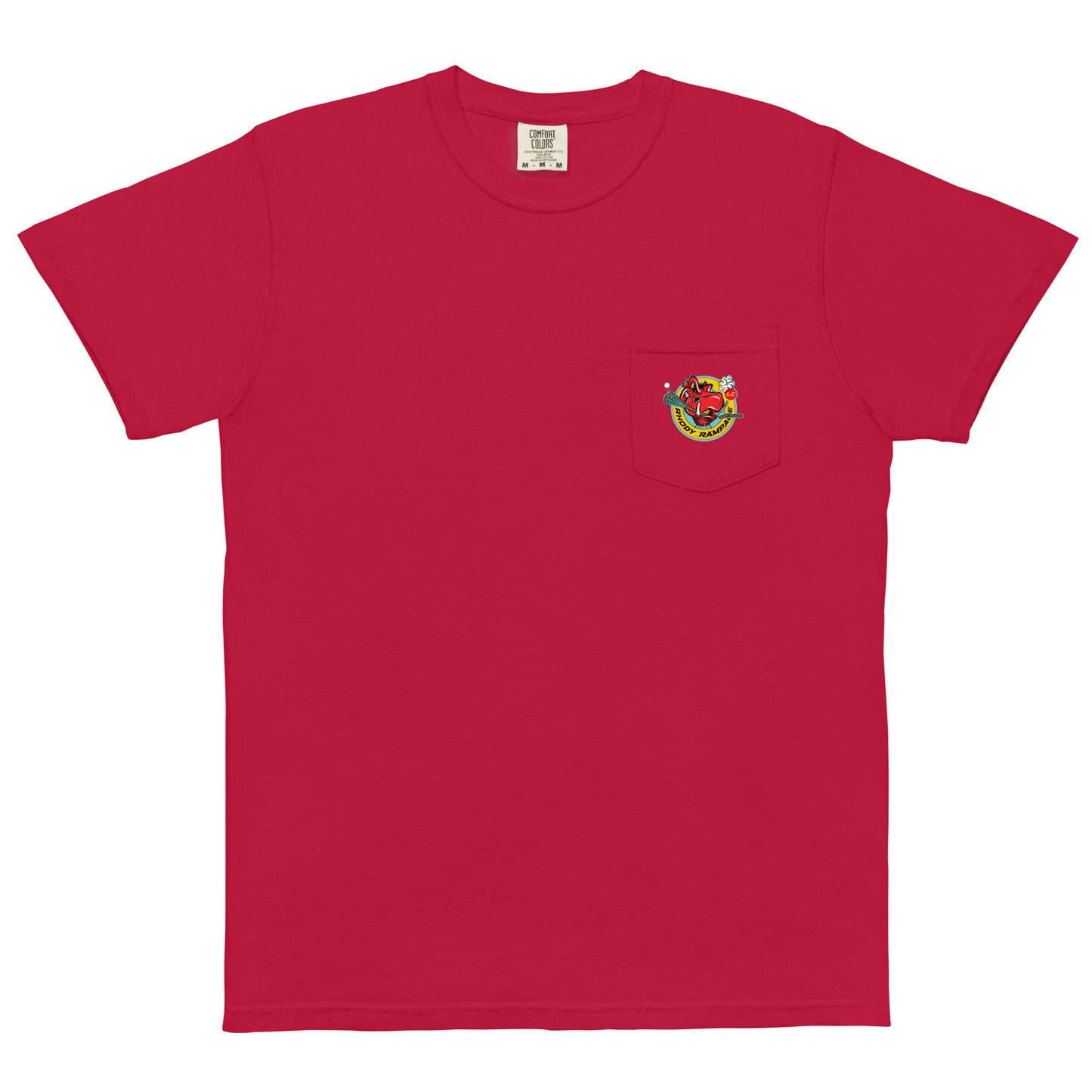 Adult RI Rampage Comfort Colors Pocket Tee
