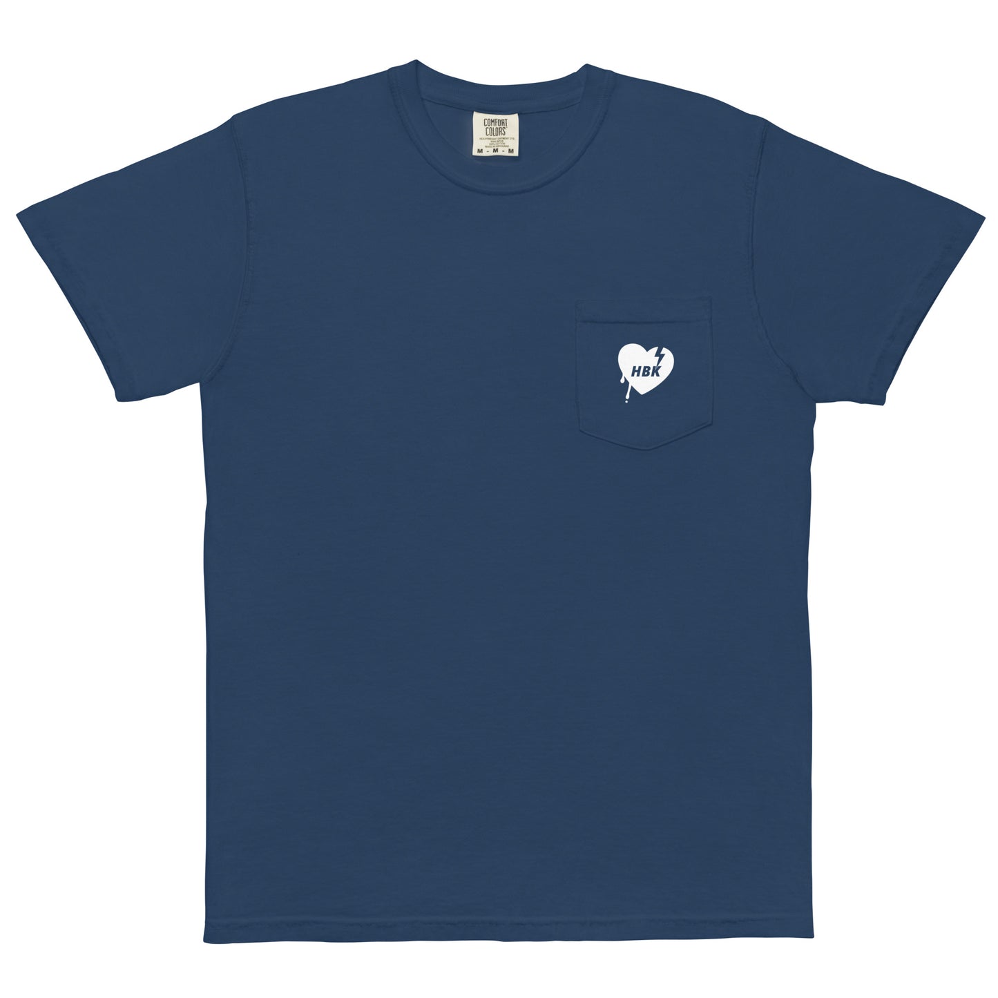 Adult HBK Lacrosse Comfort Colors Pocket Tee