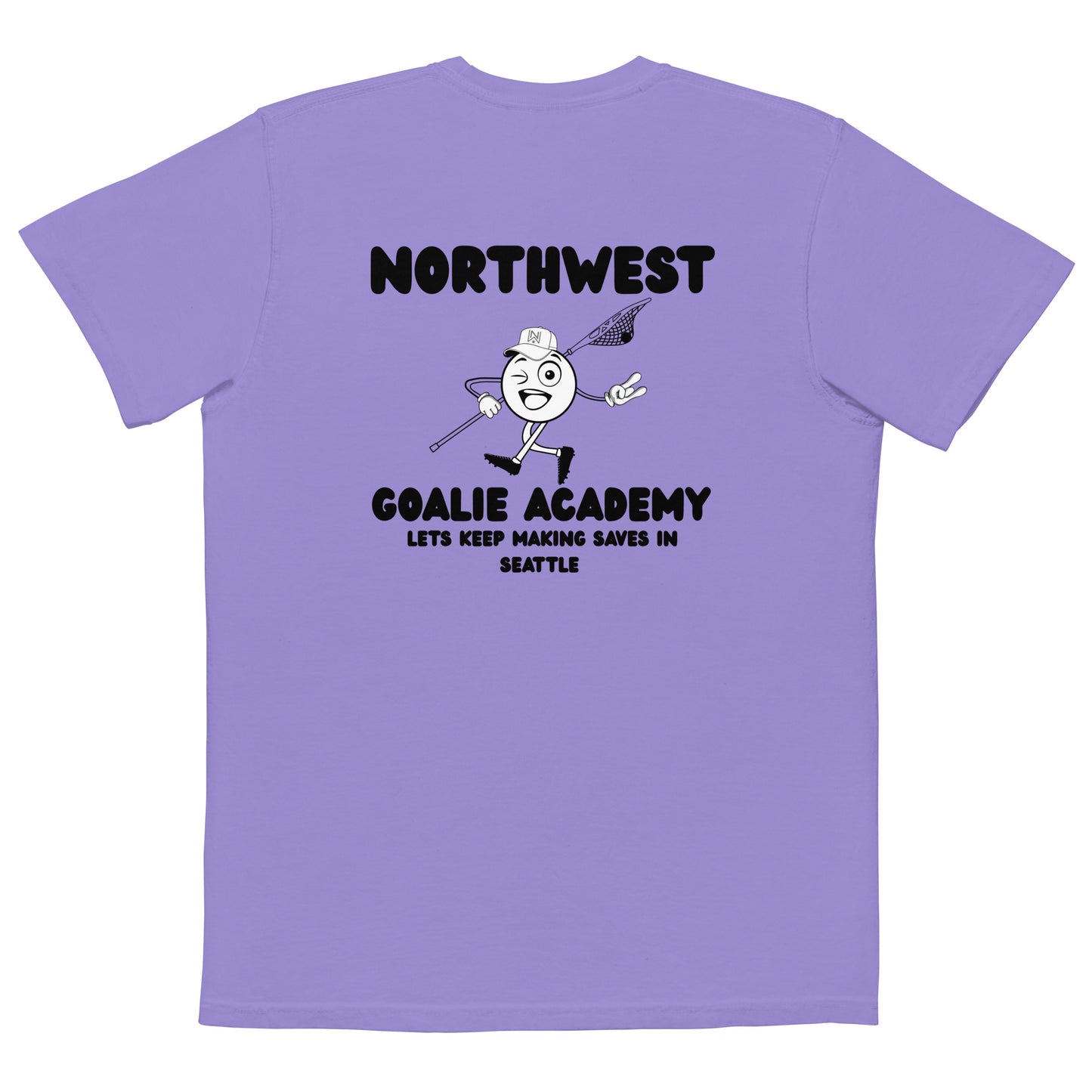 Adult Northwest Goalie Comfort Colors Pocket Tee