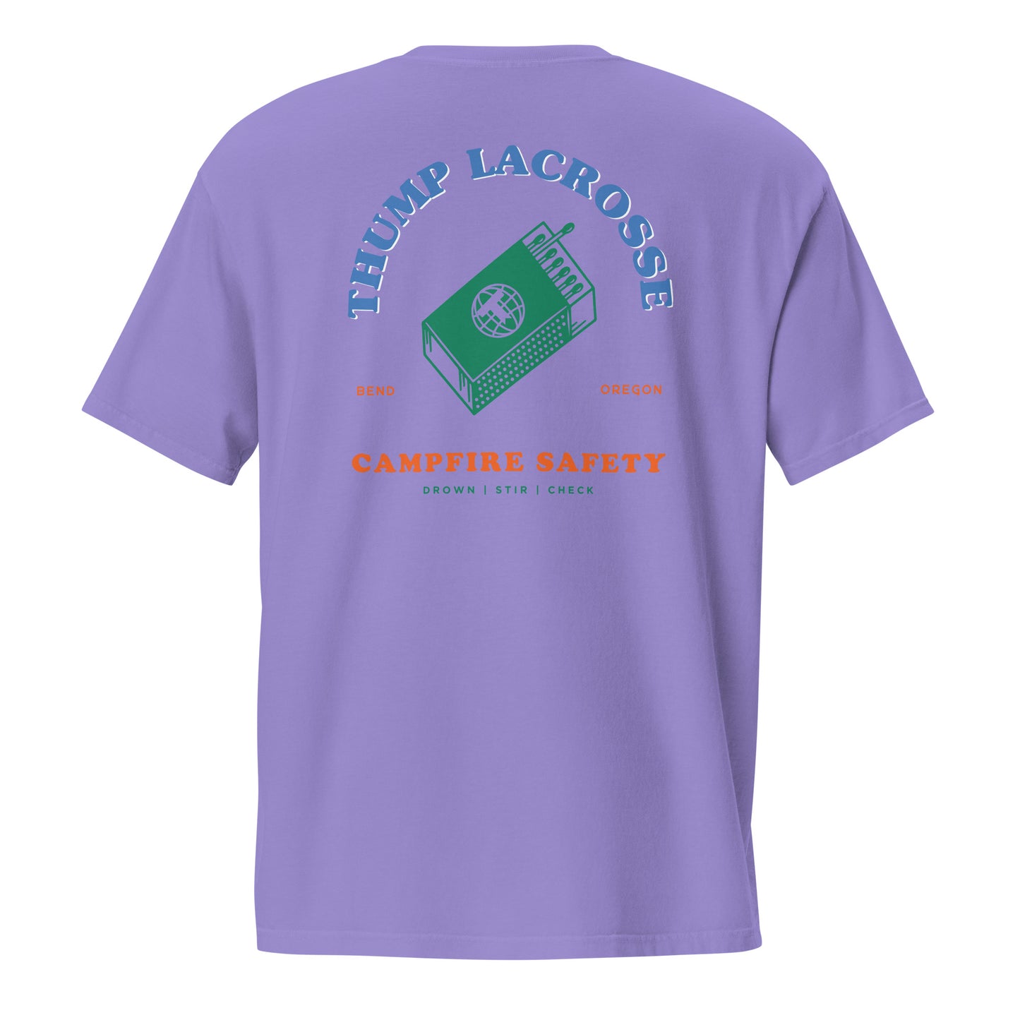 Adult Thump Lacrosse Comfort Colors Pocket Tee