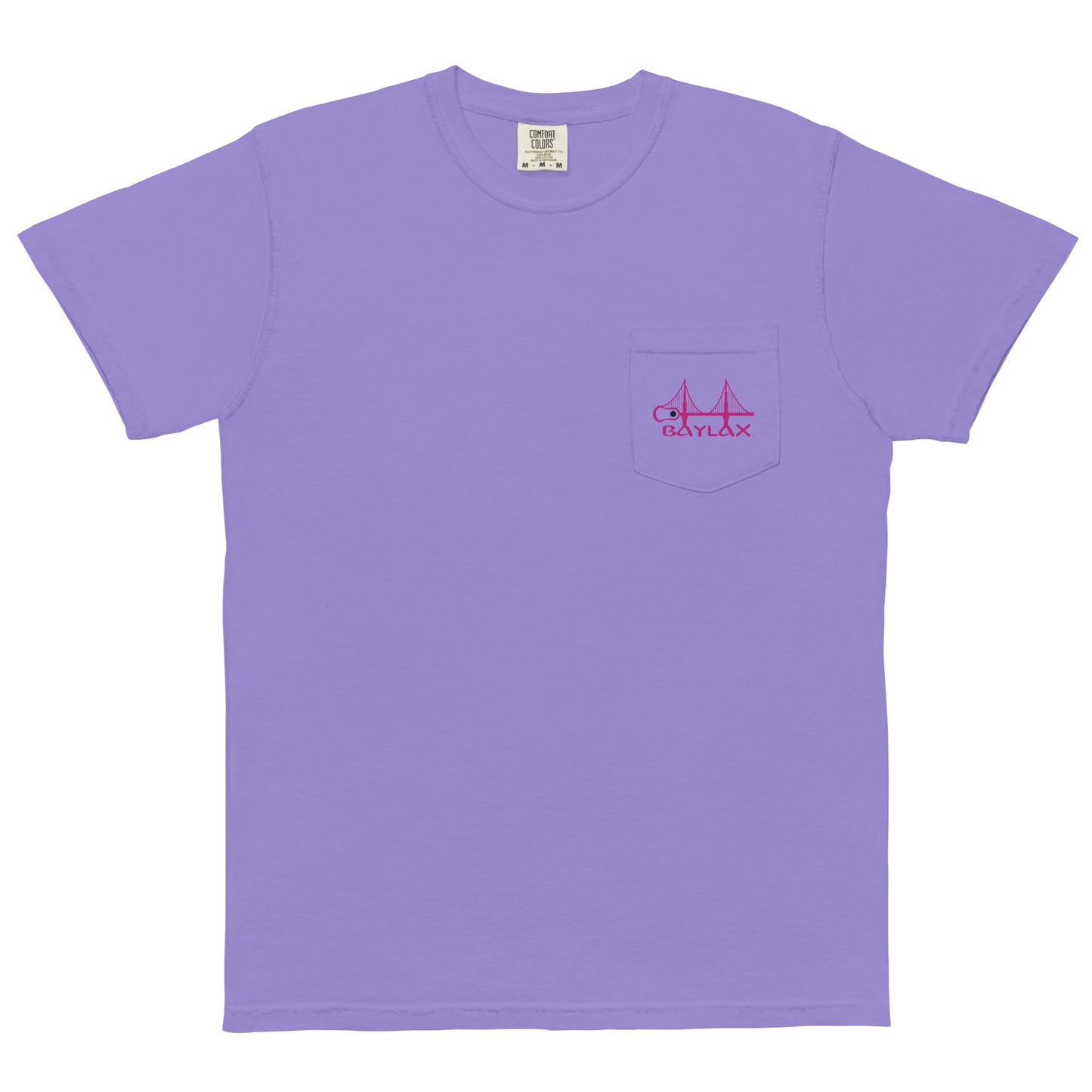 Adult BayLax Comfort Colors Pocket Tee
