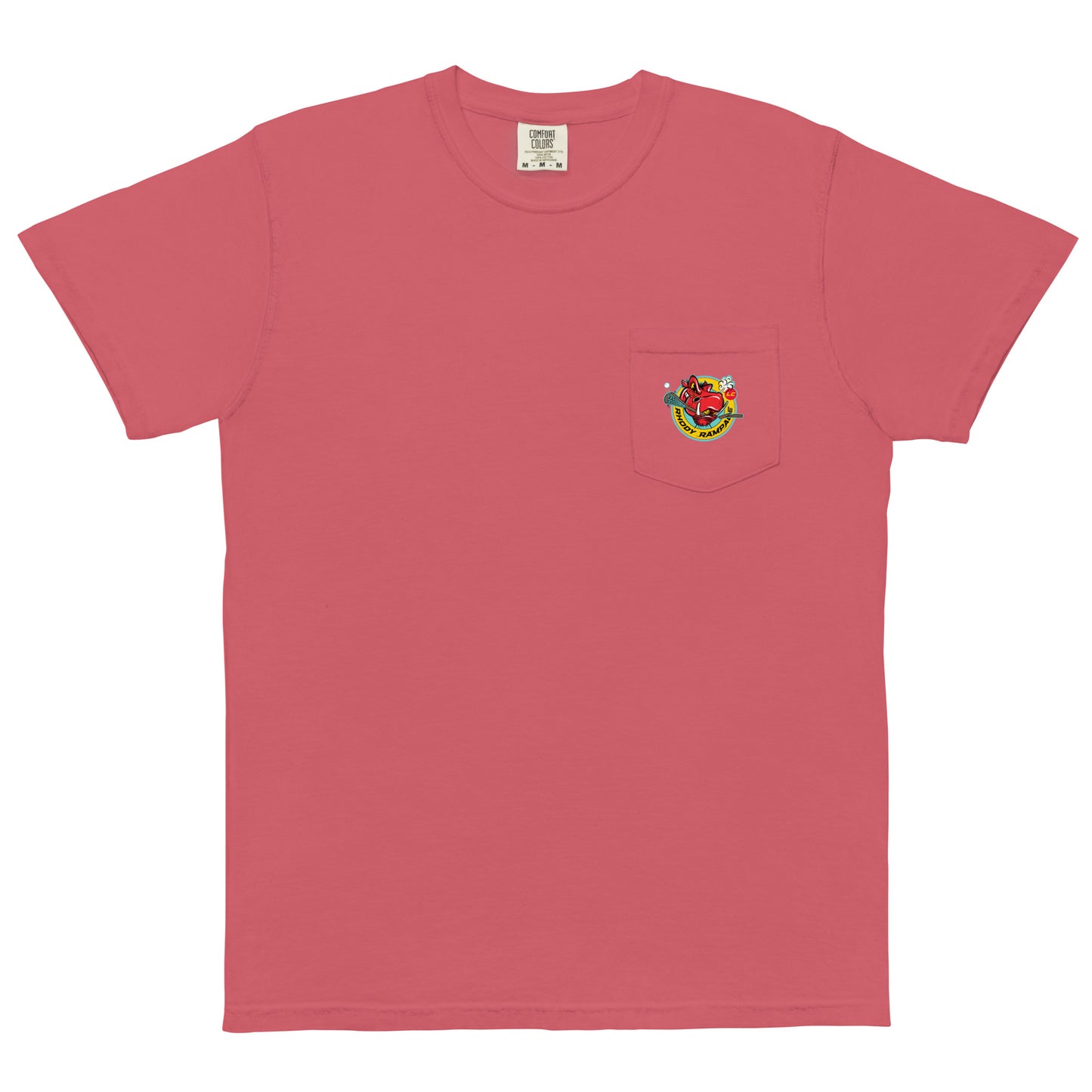 Adult RI Rampage Comfort Colors Pocket Tee