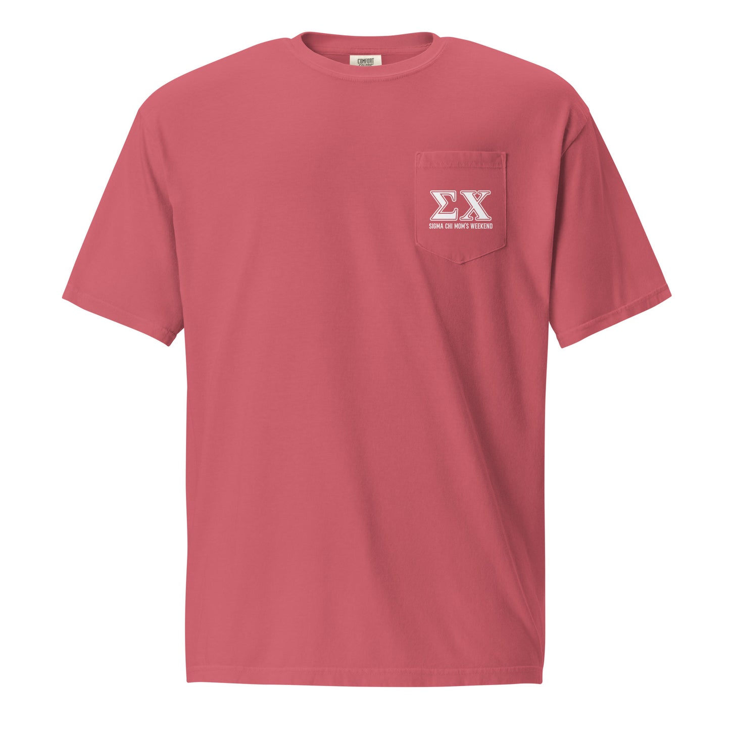Adult Beta Mu Sigma Chi Comfort Colors Pocket Tee