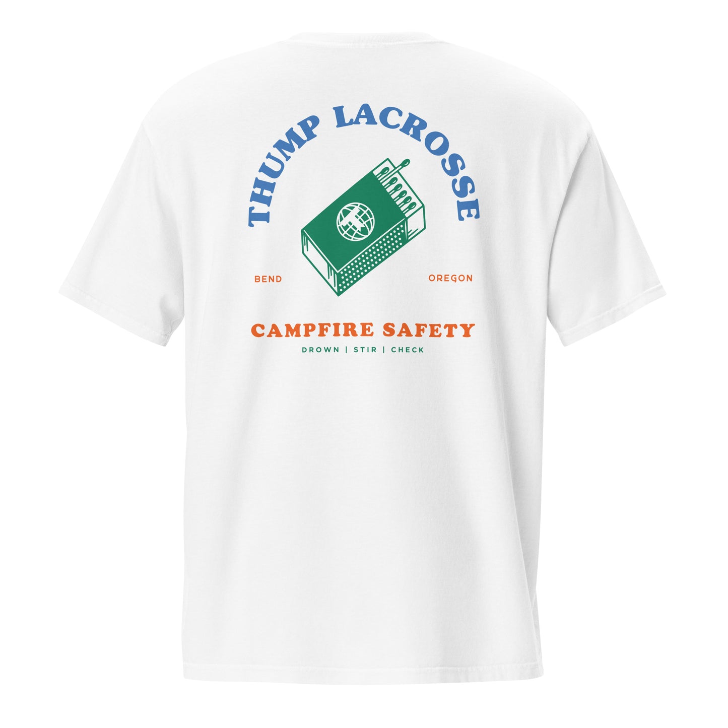 Adult Thump Lacrosse Comfort Colors Pocket Tee