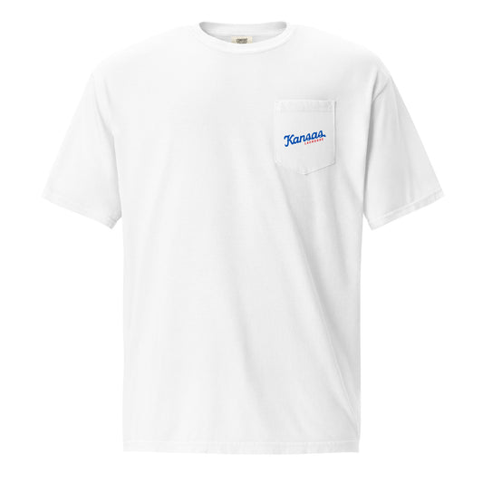 Adult KU Club Lacrosse Comfort Colors Pocket Tee
