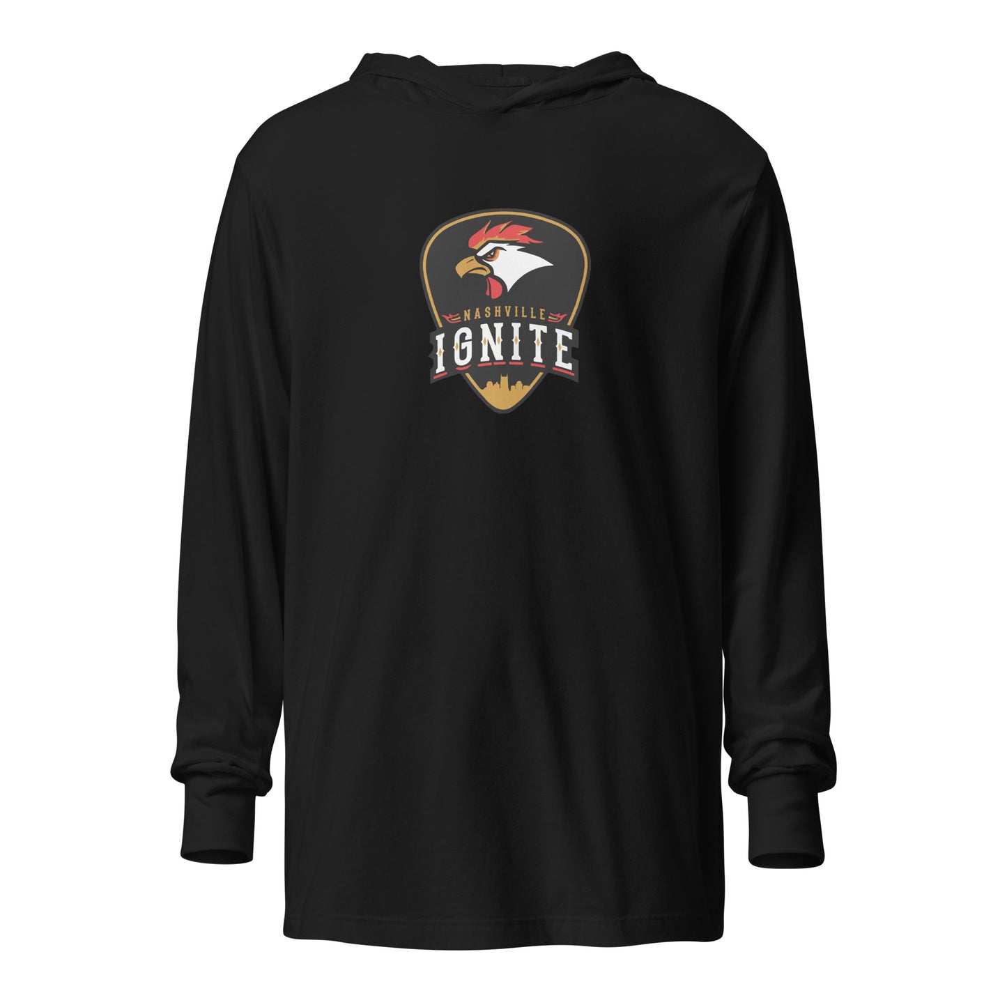 Adult Nashville Ignite Bella + Canvas Hooded Long Sleeve Tee