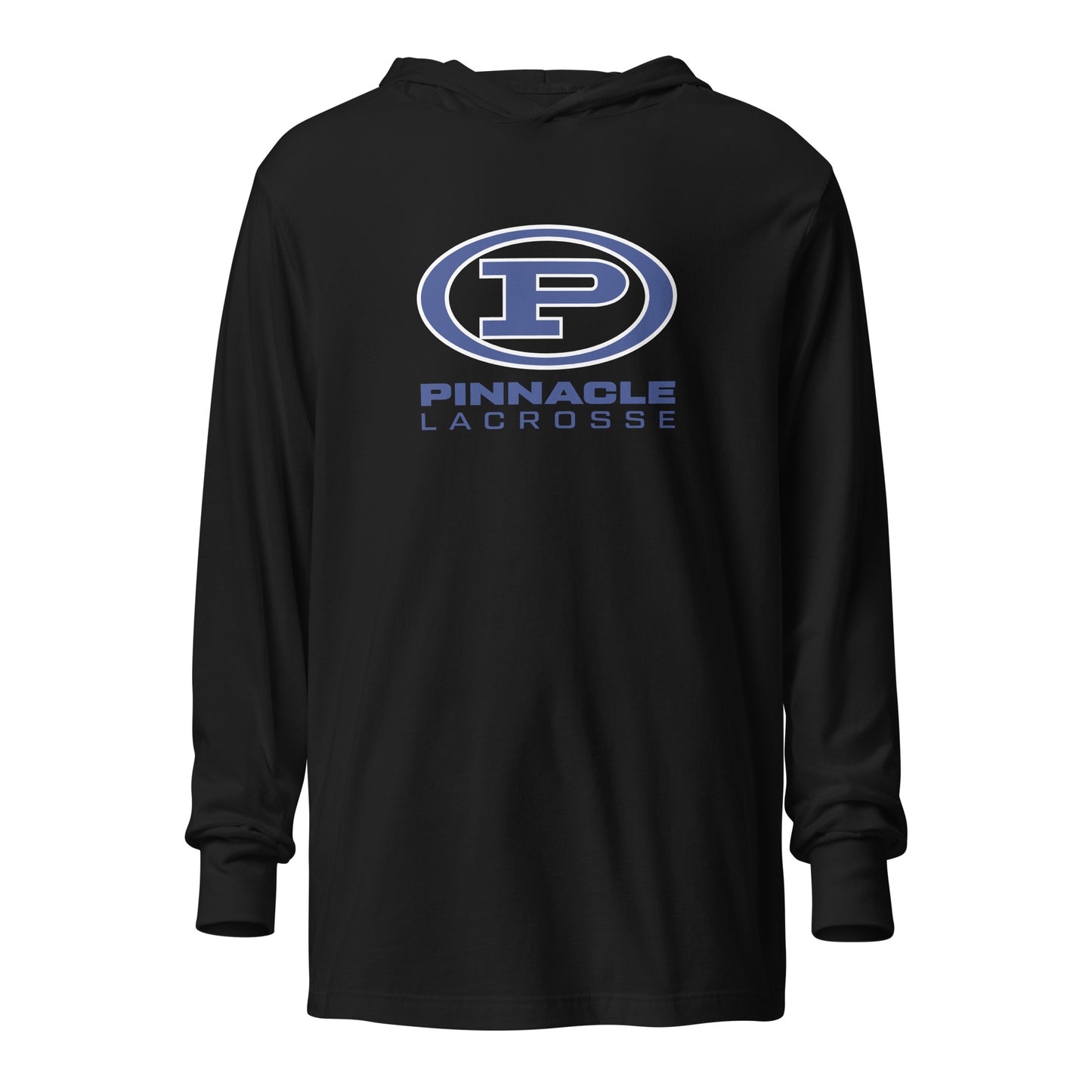 Adult Pinnacle Lacrosse Bella + Canvas Hooded Long Sleeve Tee