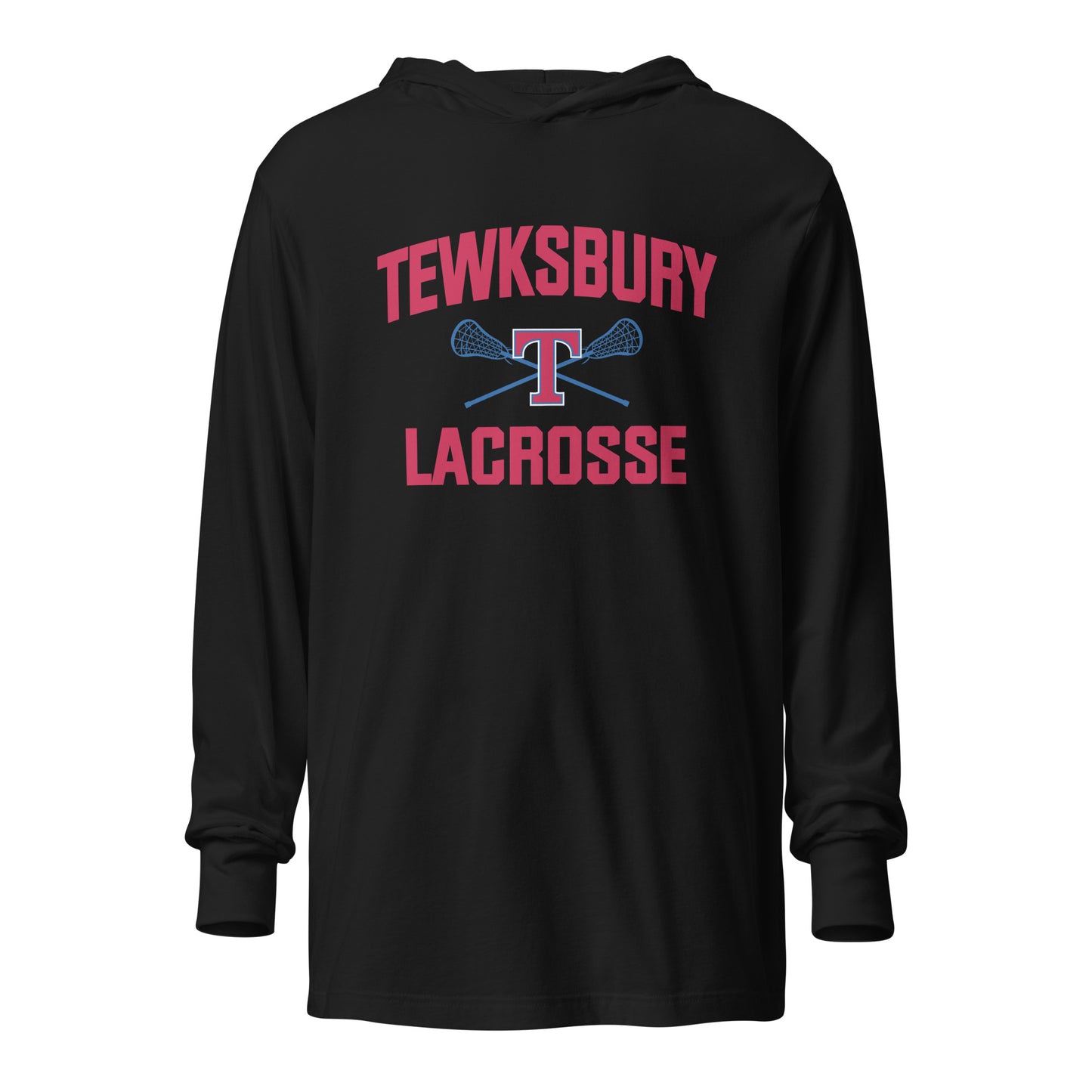 TMHS Lacrosse Bella + Canvas Hooded Long Sleeve Tee