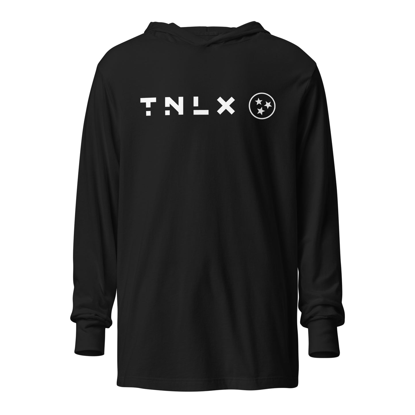 Adult TNLX Lacrosse Bella + Canvas Hooded Long Sleeve Tee