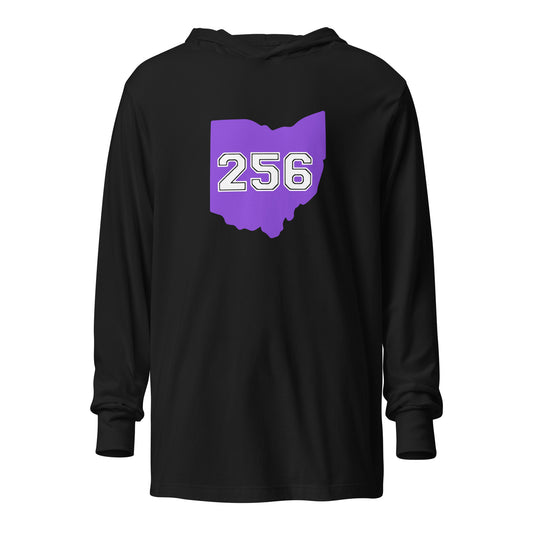 Adult 256 LAX Bella + Canvas Hooded Long Sleeve