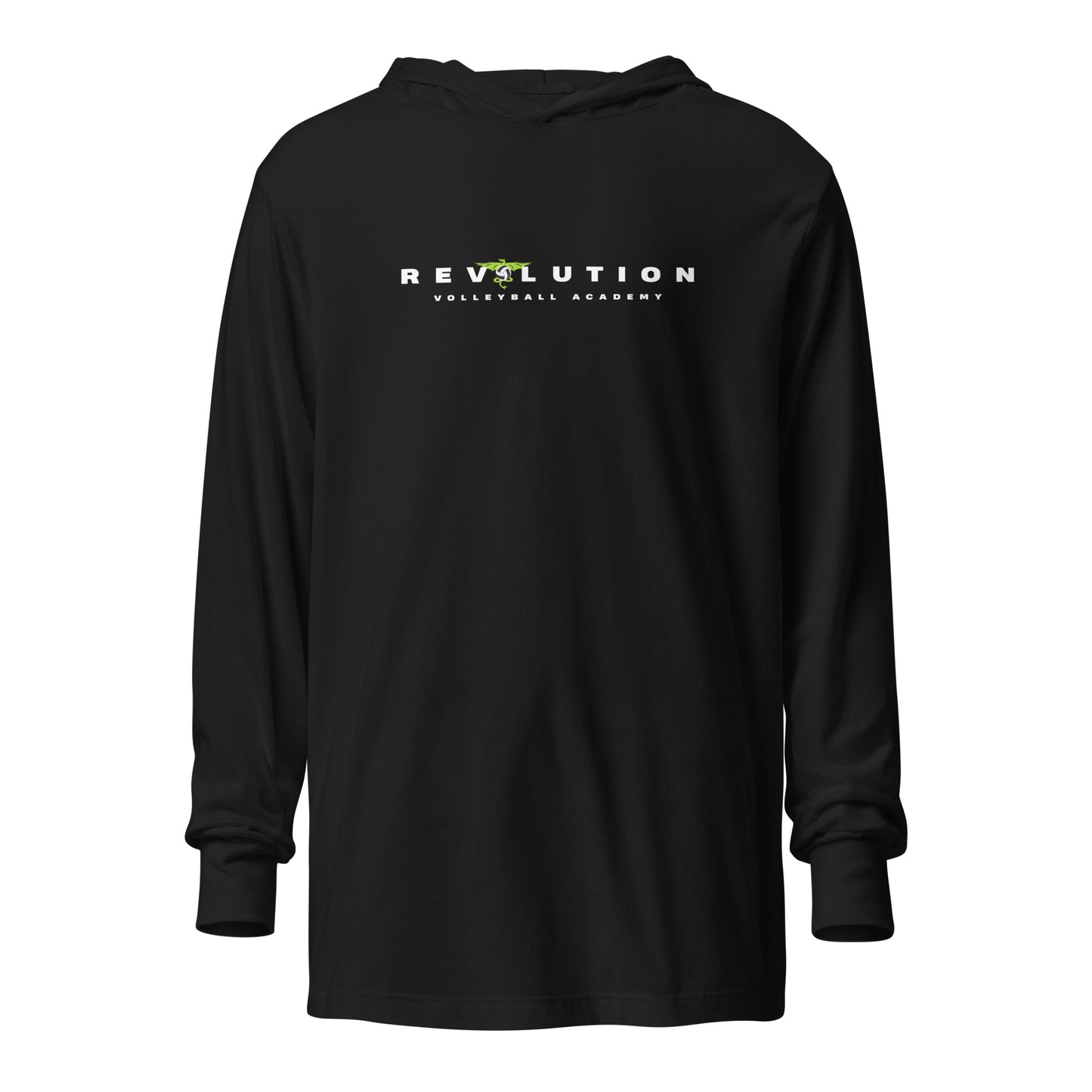 Adult RVA Bella + Canvas Hooded Long Sleeve Tee