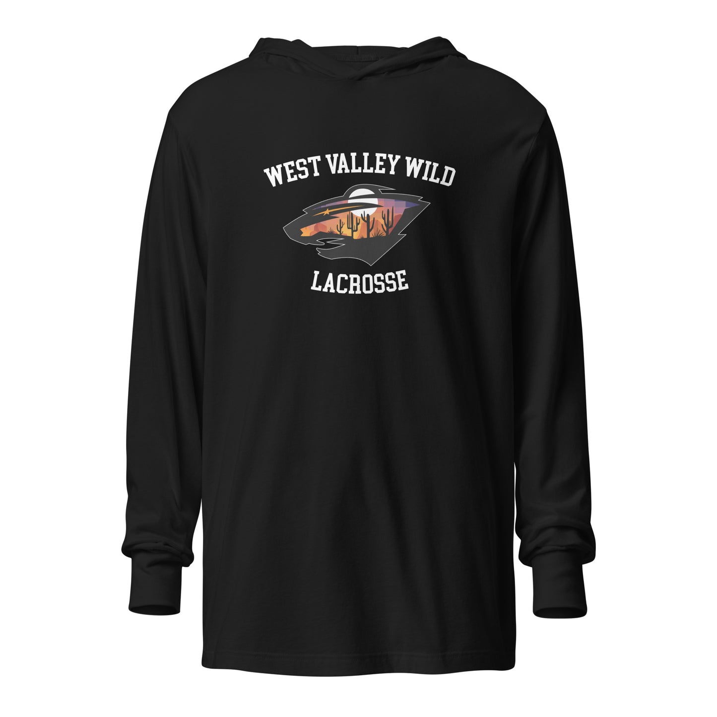 Adult WVW Lacrosse Bella + Canvas LS Hoodie