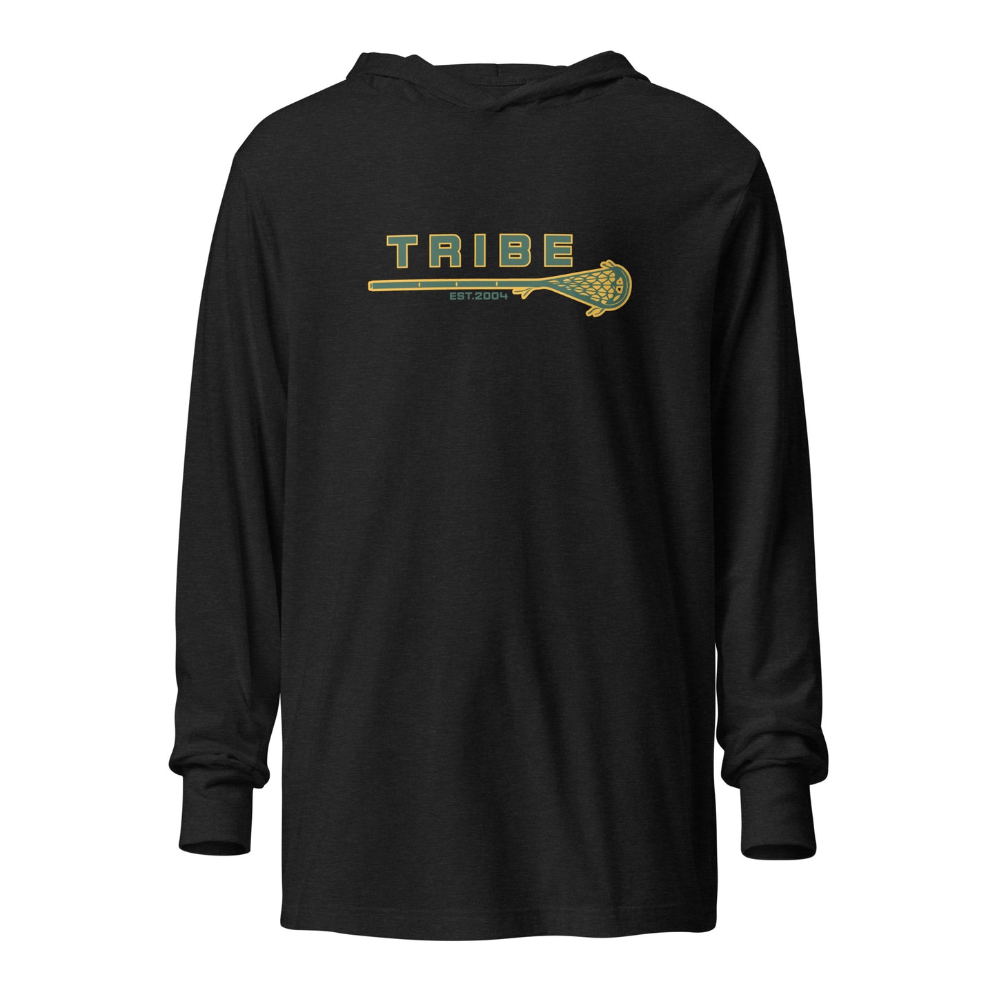 Adult Tribe Lacrosse Hooded Long Sleeve Shirt