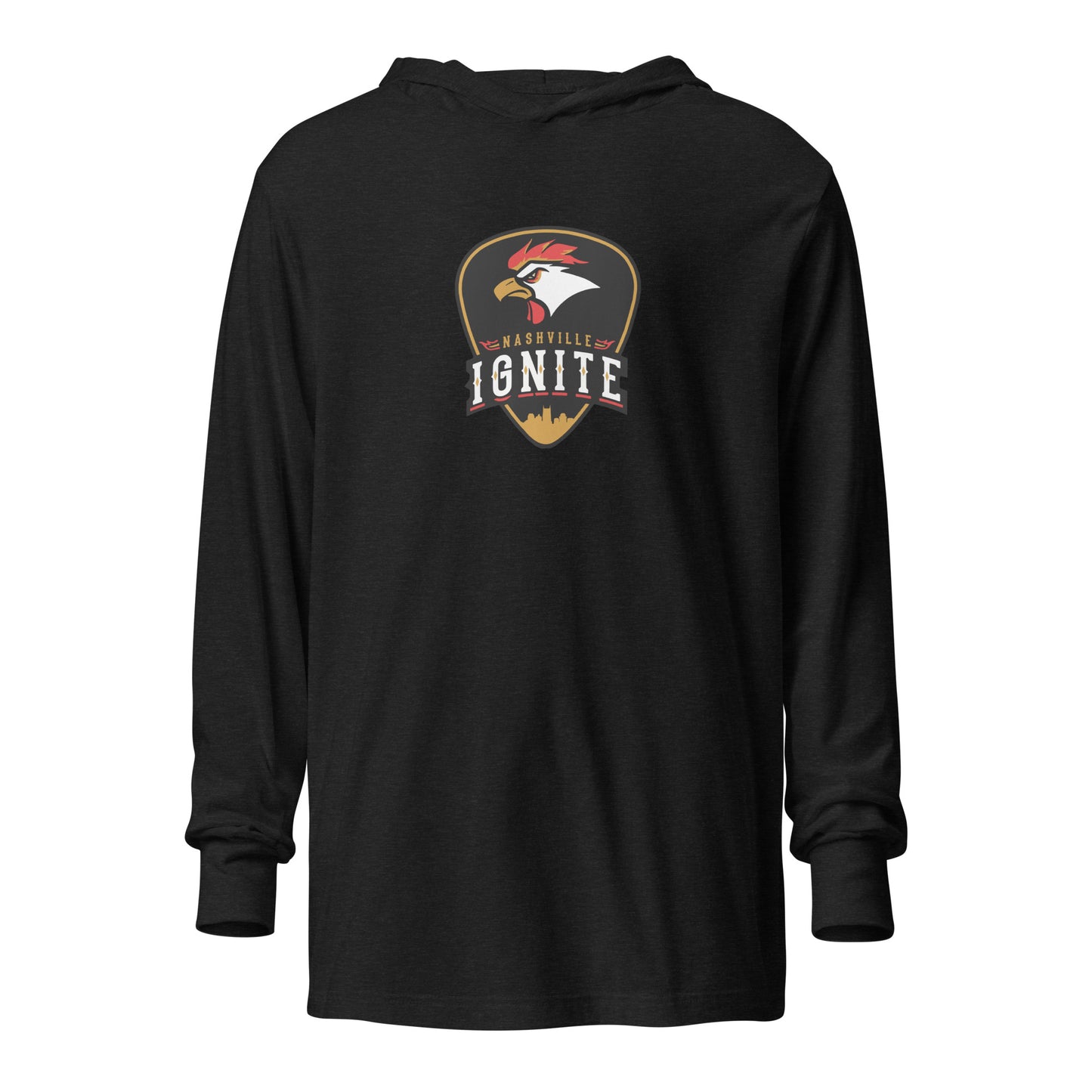 Adult Nashville Ignite Bella + Canvas Hooded Long Sleeve Tee