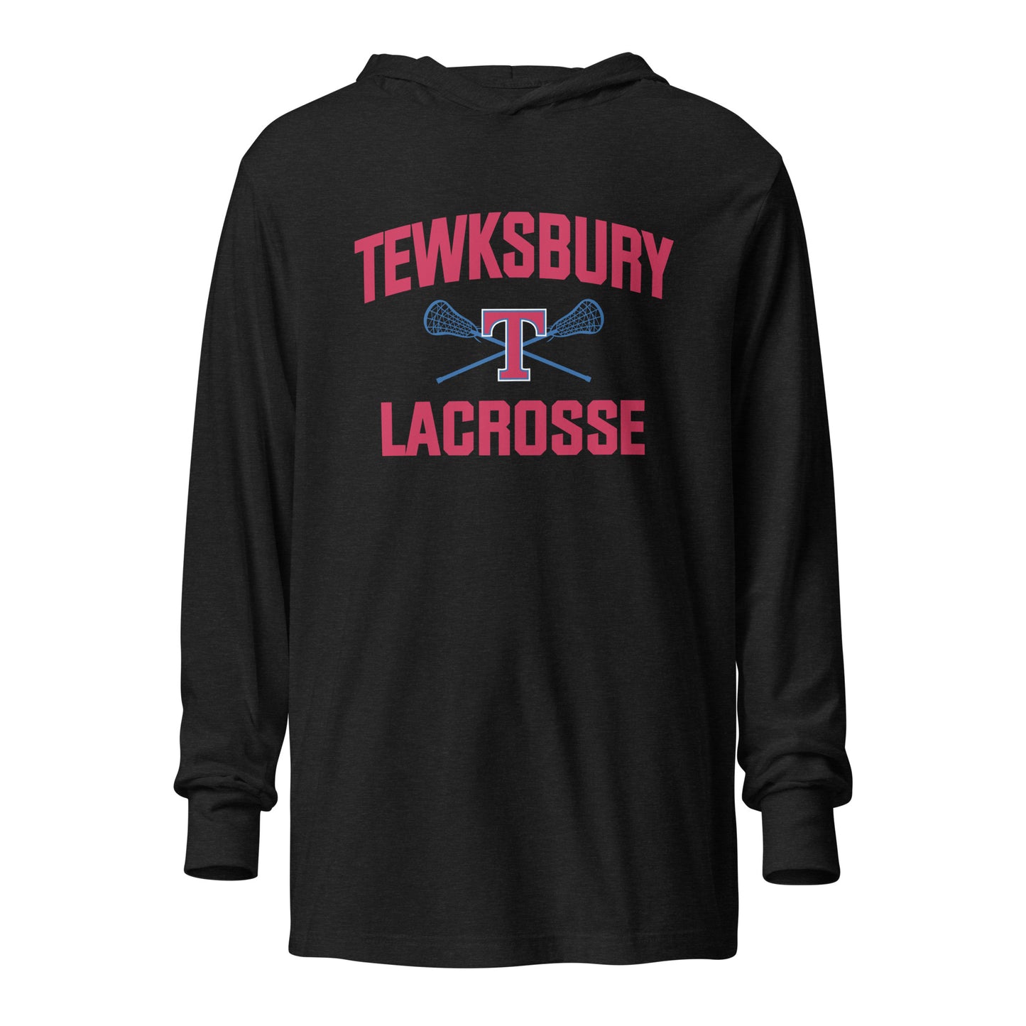 TMHS Lacrosse Bella + Canvas Hooded Long Sleeve Tee