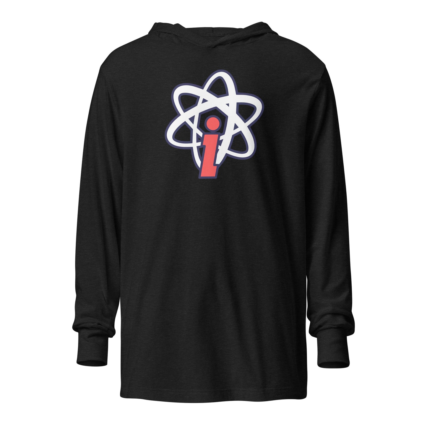 Adult Isotopes Lacrosse Bella + Canvas Hooded Long Sleeve Tee