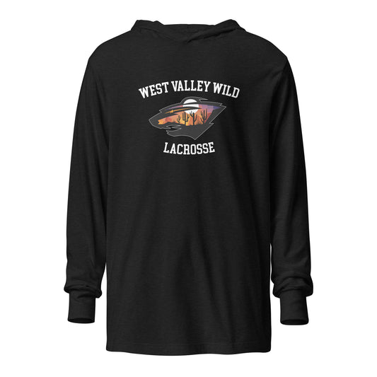 Adult WVW Lacrosse Bella + Canvas LS Hoodie