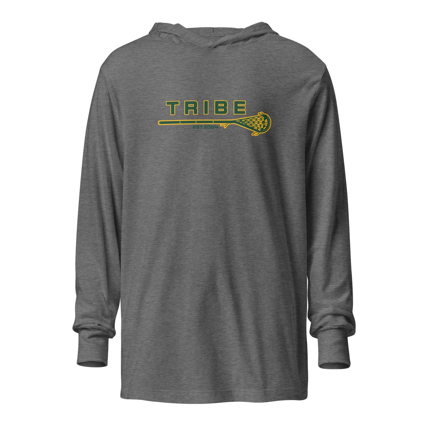 Adult Tribe Lacrosse Hooded Long Sleeve Shirt