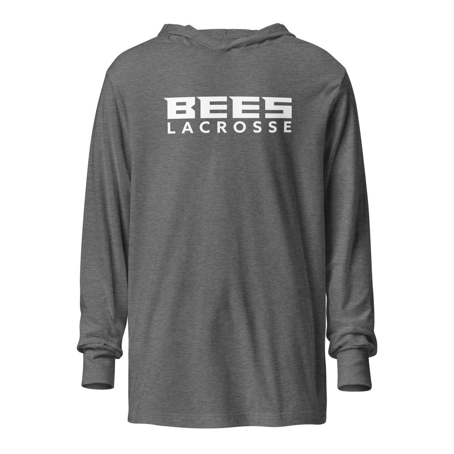 Adult Box Lacrosse Bella + Canvas Hooded long-sleeve tee