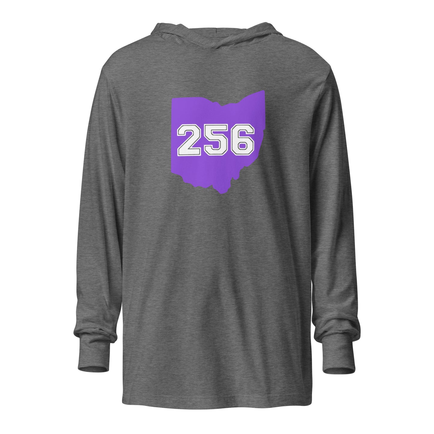 Adult 256 LAX Bella + Canvas Hooded Long Sleeve