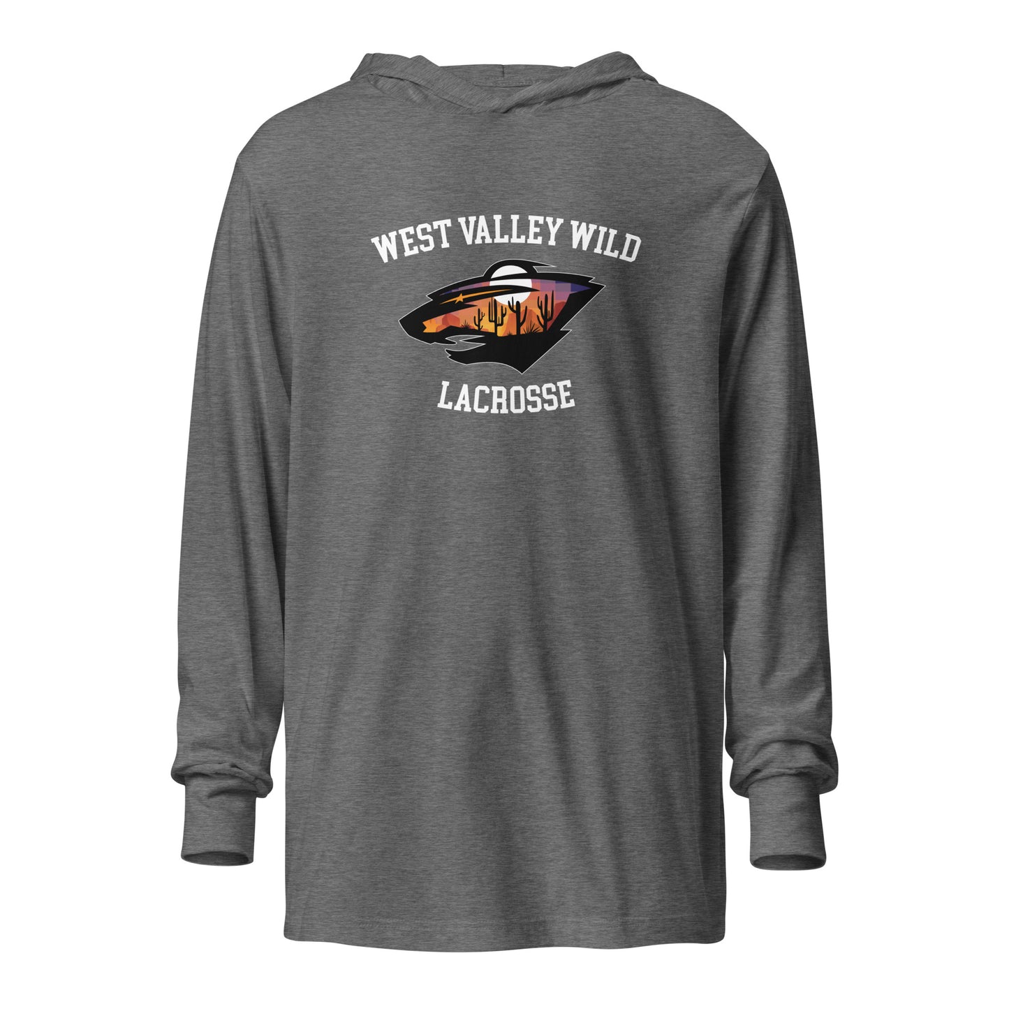 Adult WVW Lacrosse Bella + Canvas LS Hoodie