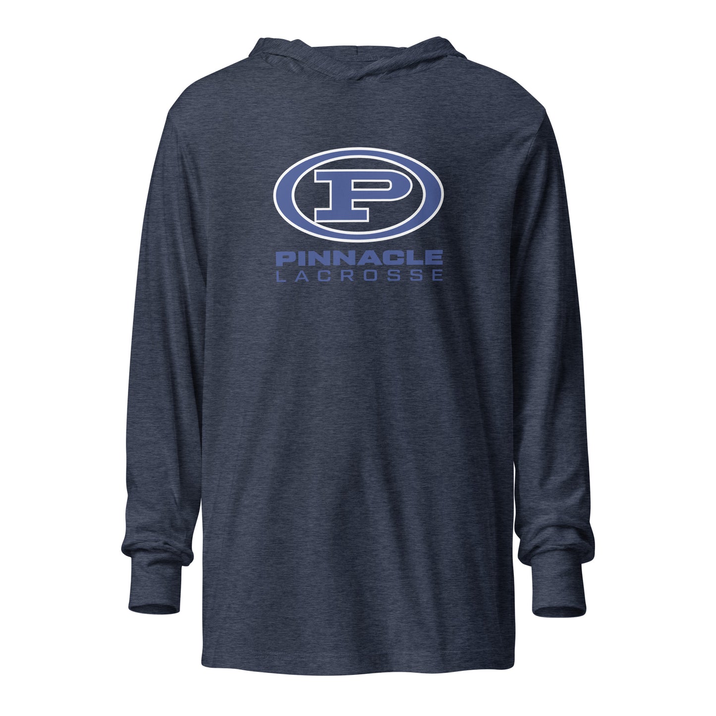 Adult Pinnacle Lacrosse Bella + Canvas Hooded Long Sleeve Tee