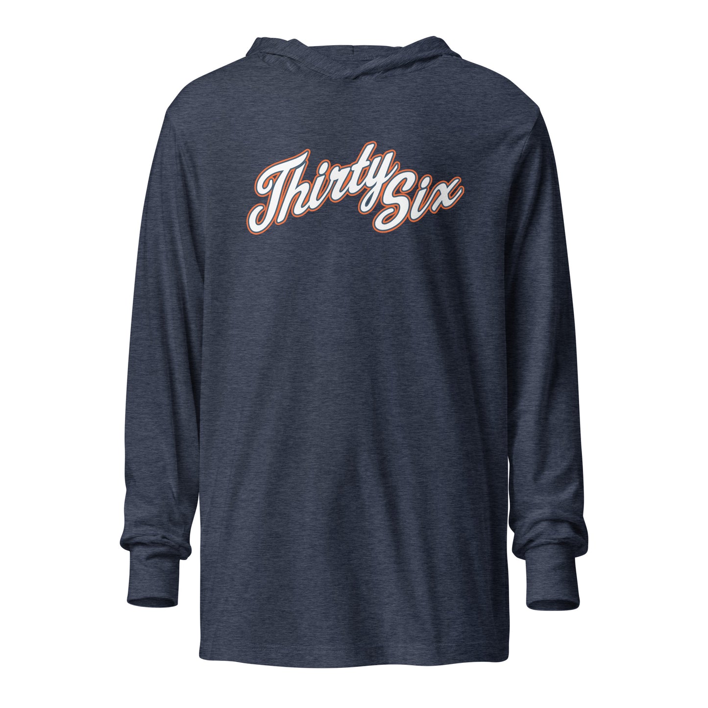 Adult Team36 Bella + Canvas Hooded Long Sleeve Tee