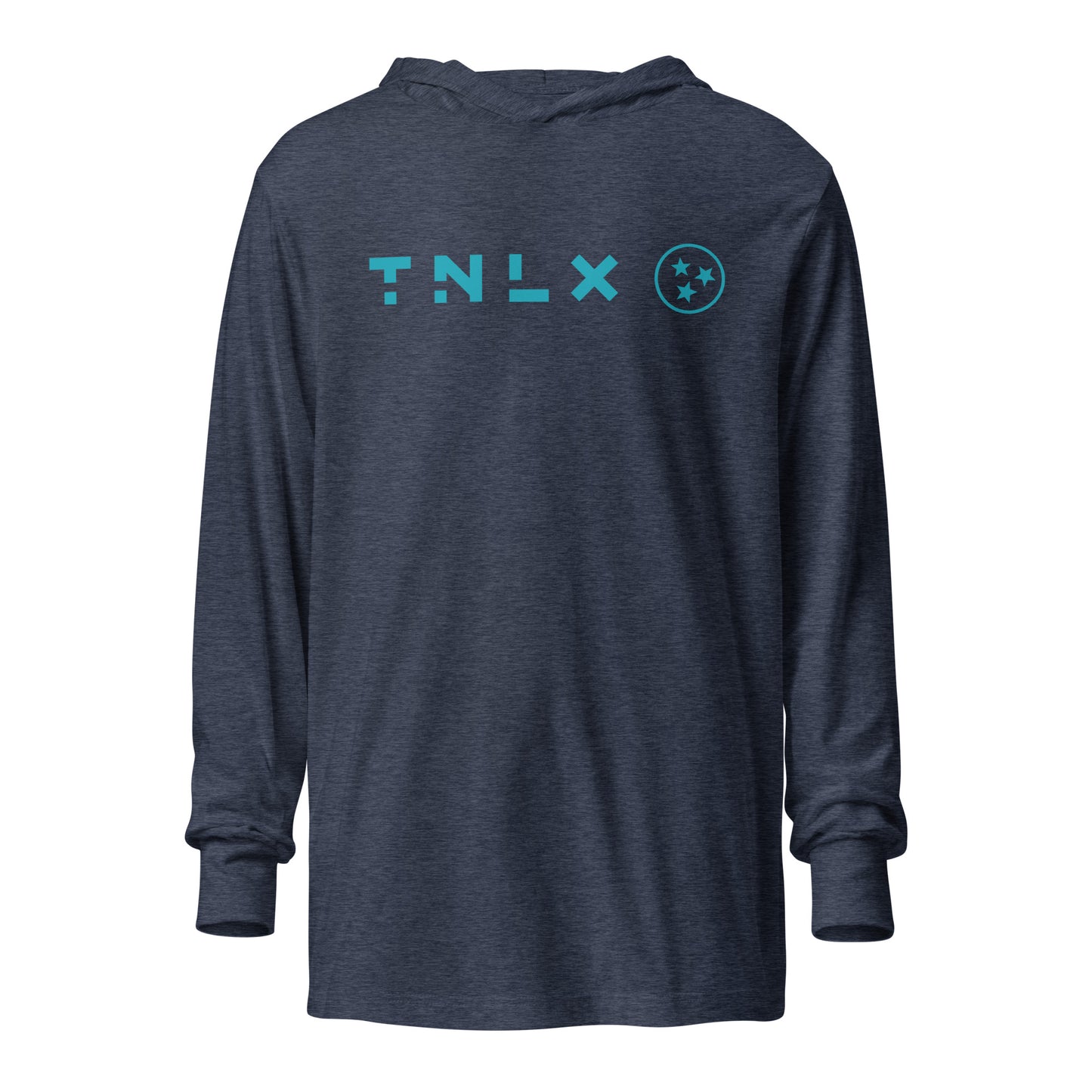 Adult TNLX Lacrosse Bella + Canvas Hooded Long Sleeve Tee