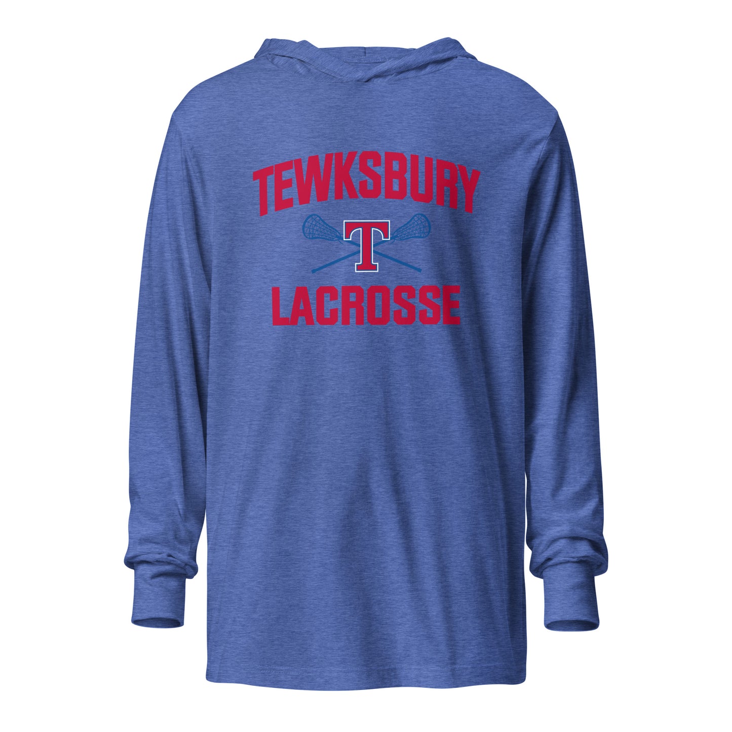 TMHS Lacrosse Bella + Canvas Hooded Long Sleeve Tee