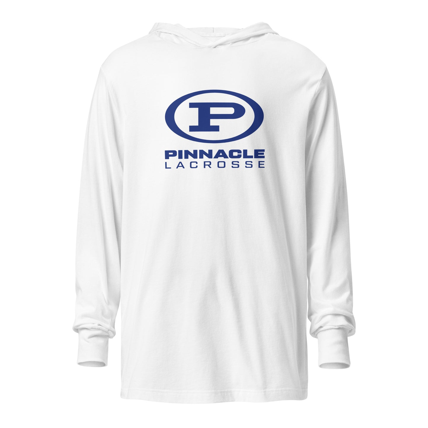 Adult Pinnacle Lacrosse Bella + Canvas Hooded Long Sleeve Tee