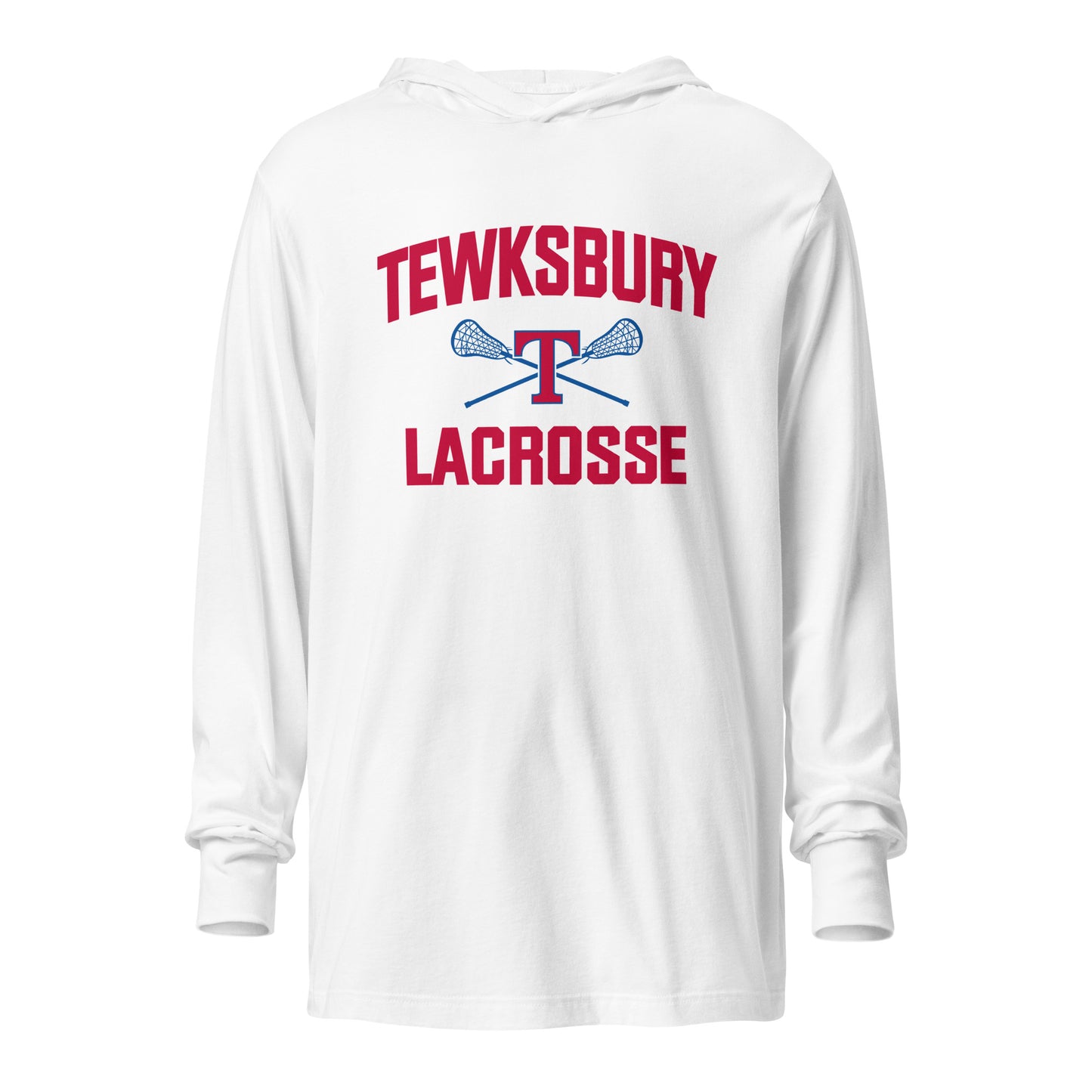 TMHS Lacrosse Bella + Canvas Hooded Long Sleeve Tee