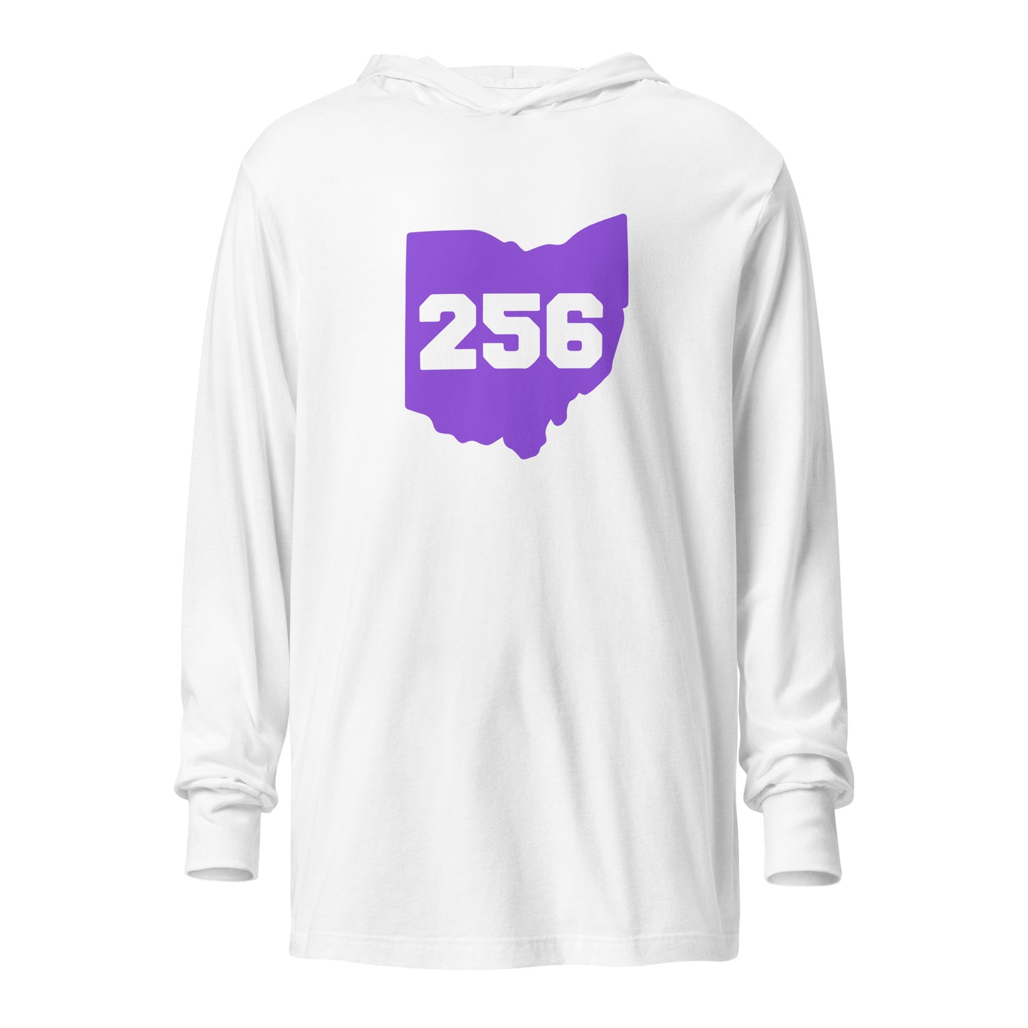 Adult 256 LAX Bella + Canvas Hooded Long Sleeve