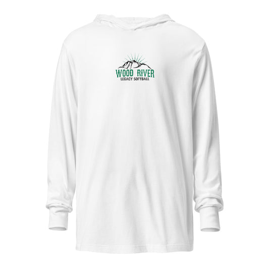 Wood River Legacy Softball - Adult Bella + Canvas Long Sleeve Hoodie
