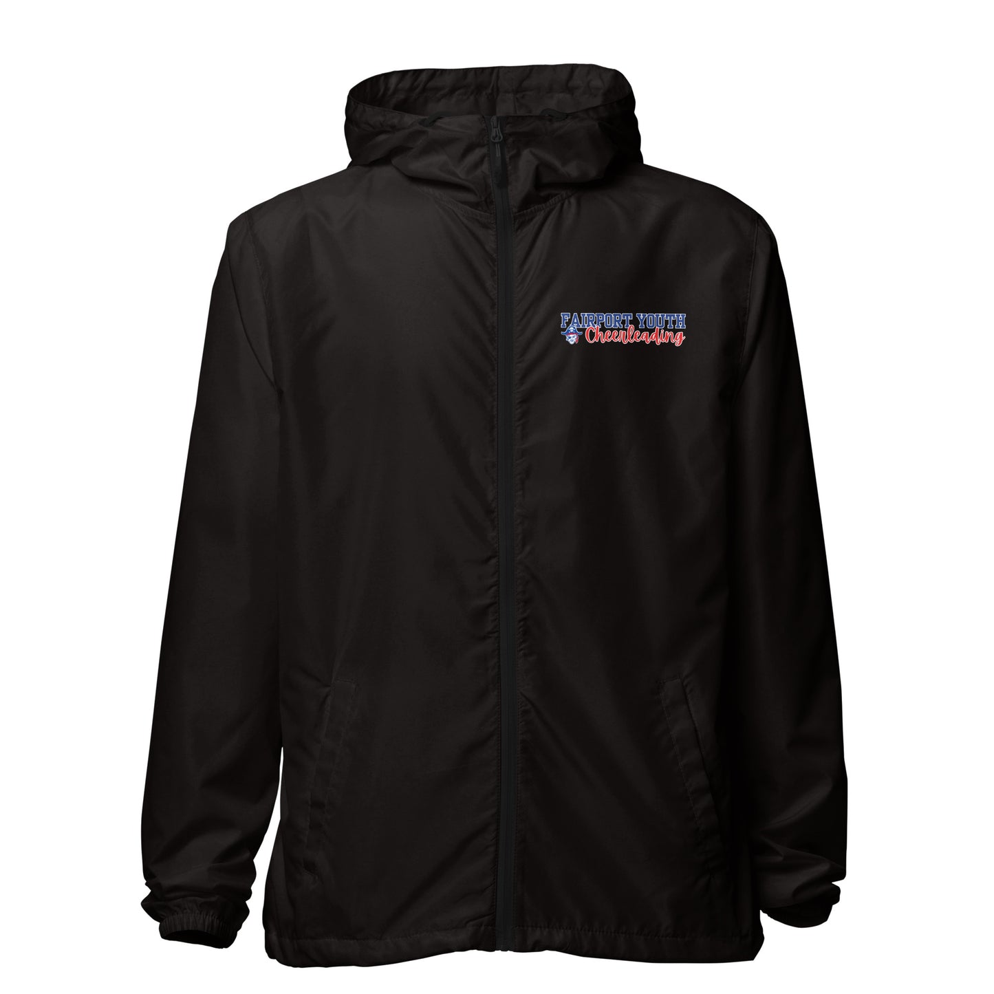 Adult Fairport Youth Football and Cheer Independent Trading Co Lightweight Windbreaker