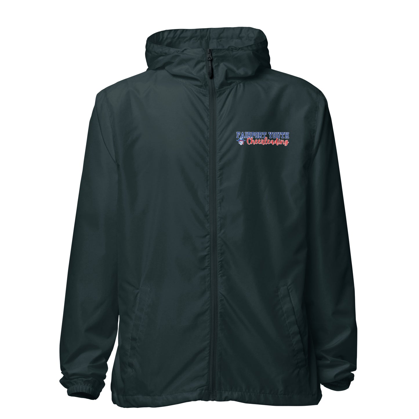 Adult Fairport Youth Football and Cheer Independent Trading Co Lightweight Windbreaker