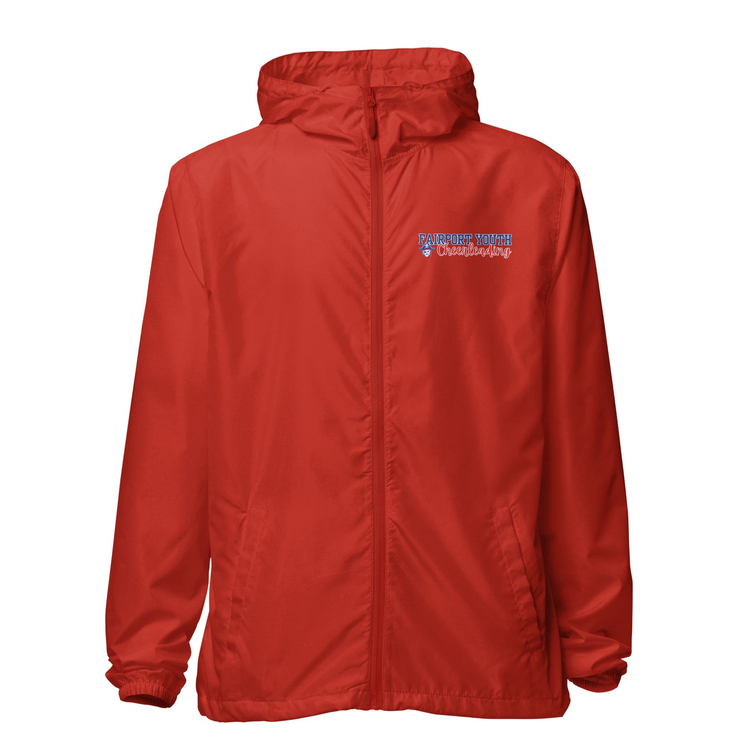 Adult Fairport Youth Football and Cheer Independent Trading Co Lightweight Windbreaker