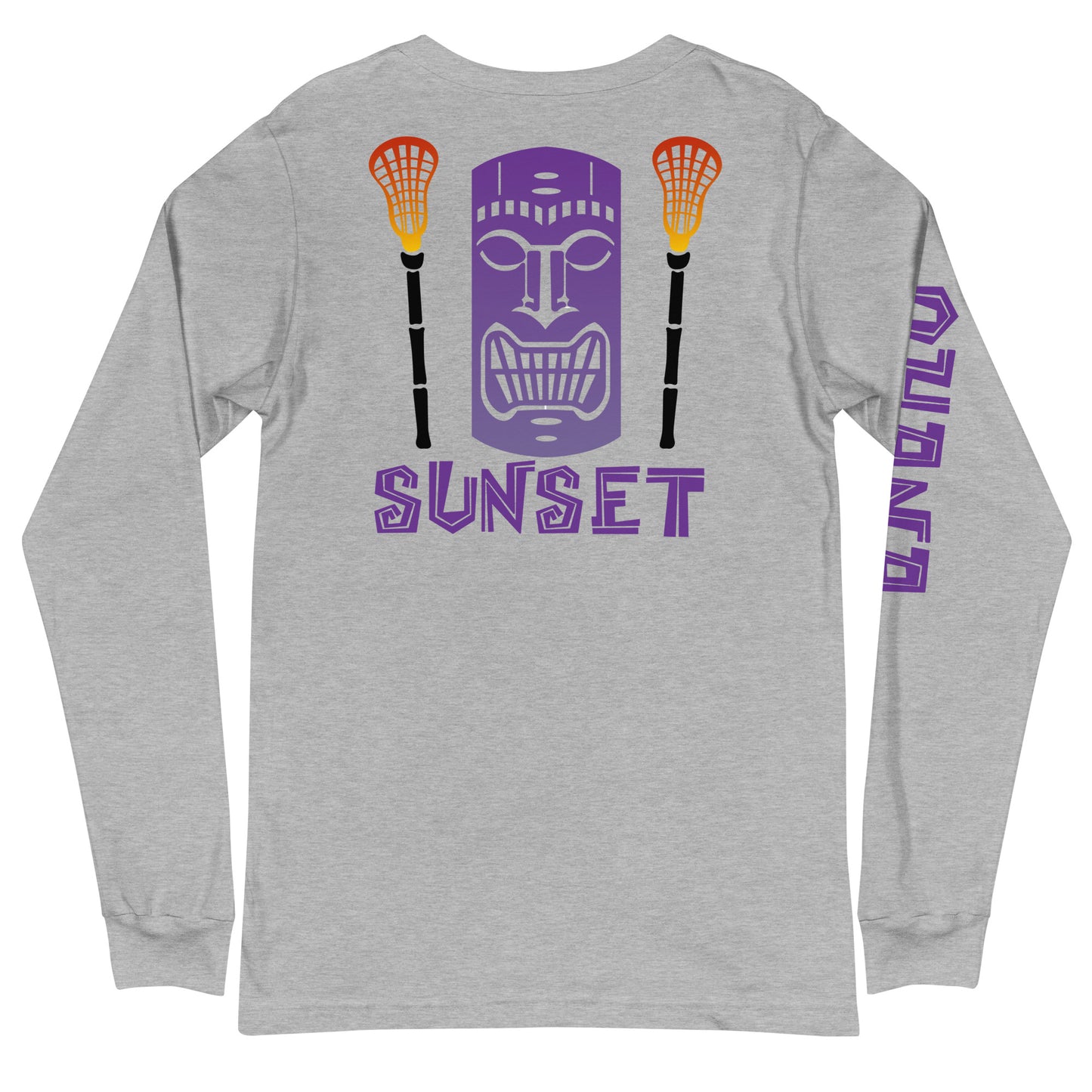 Adult Sunset Lacrosse Bella + Canvas Long Sleeve