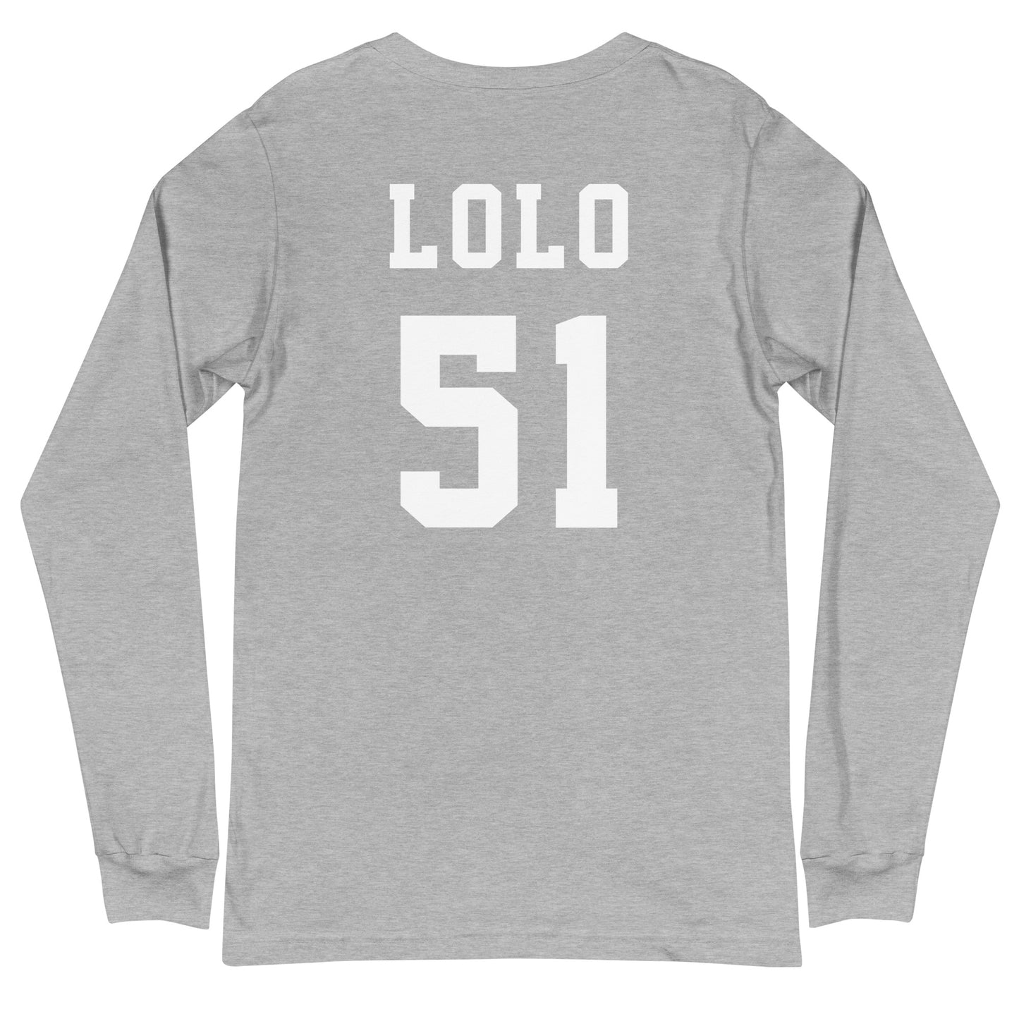 Adult Hopkins Lacrosse Bella + Canvas Long Sleeve Tee - LOLO 51