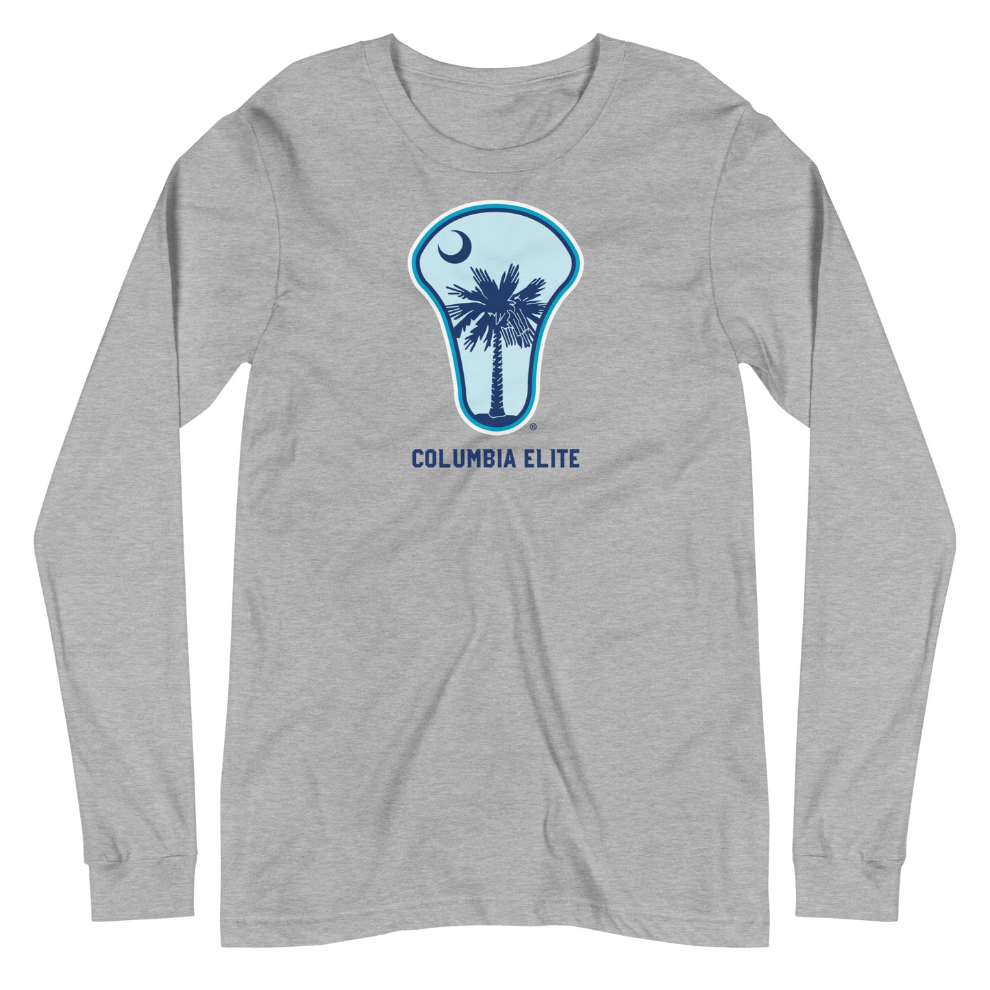 Adult Columbia Elite Lacrosse Bella + Canvas Long Sleeve Tee