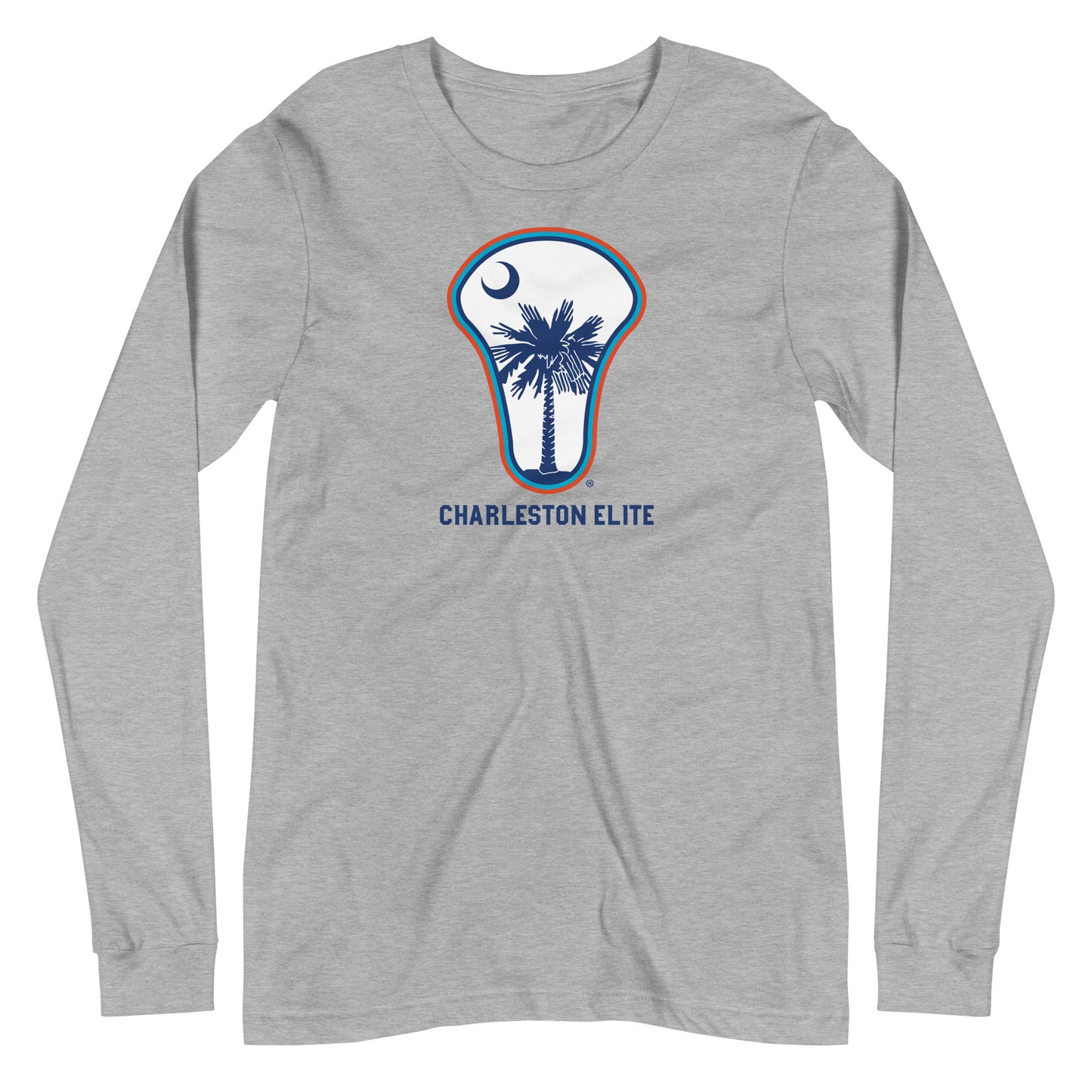 Adult Charleston Elite Lacrosse Bella + Canvas Long Sleeve Tee